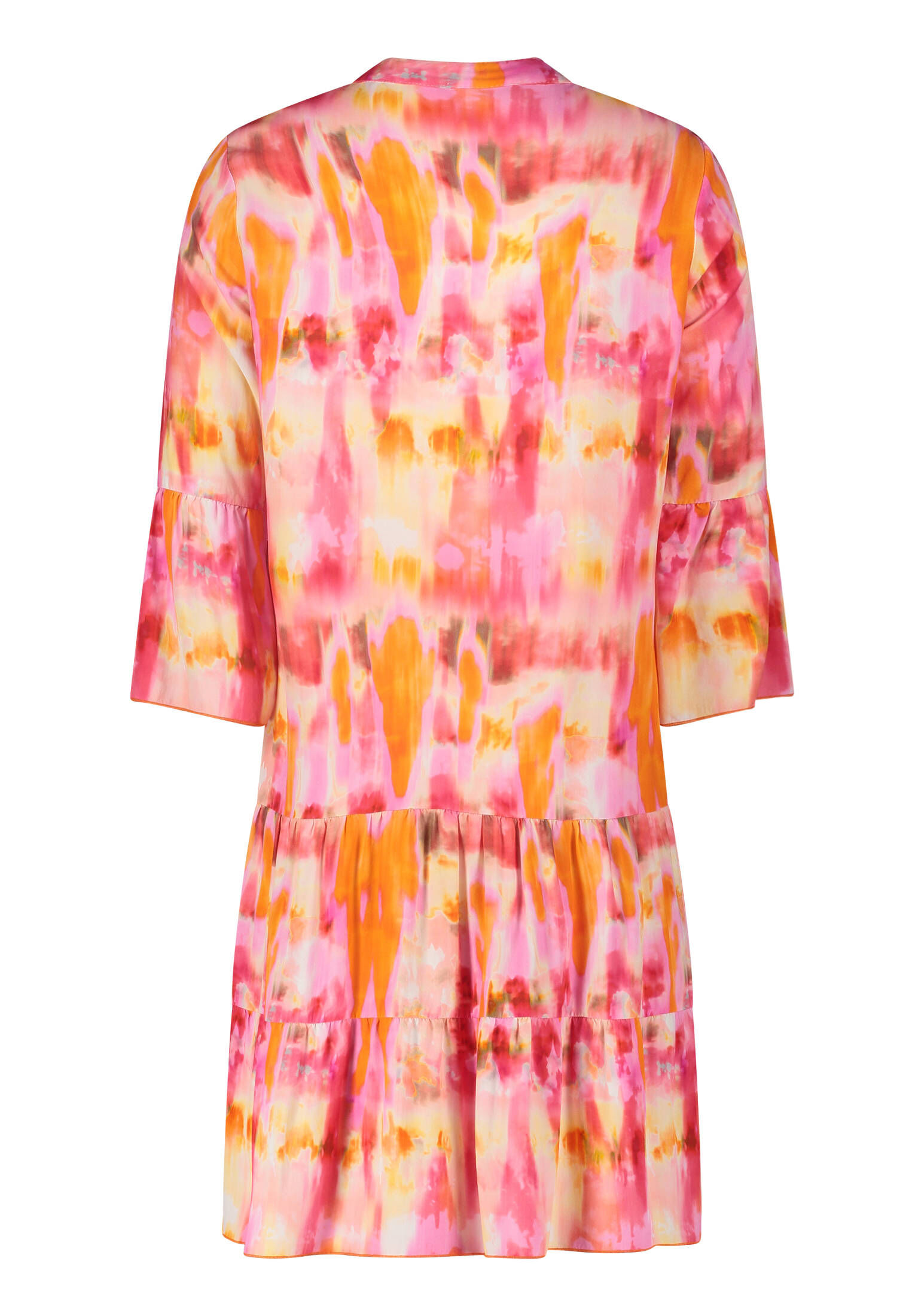 Cartoon Damen Kleid Mit 3/4 Ärmeln - Stilvolles Allround-Kleid