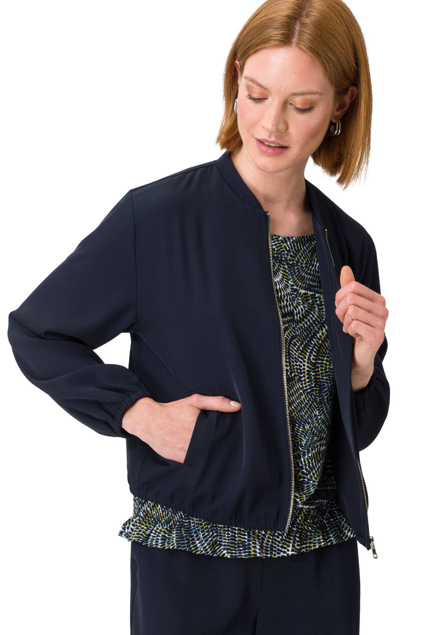 Damen Blouson mit Reißverschluss