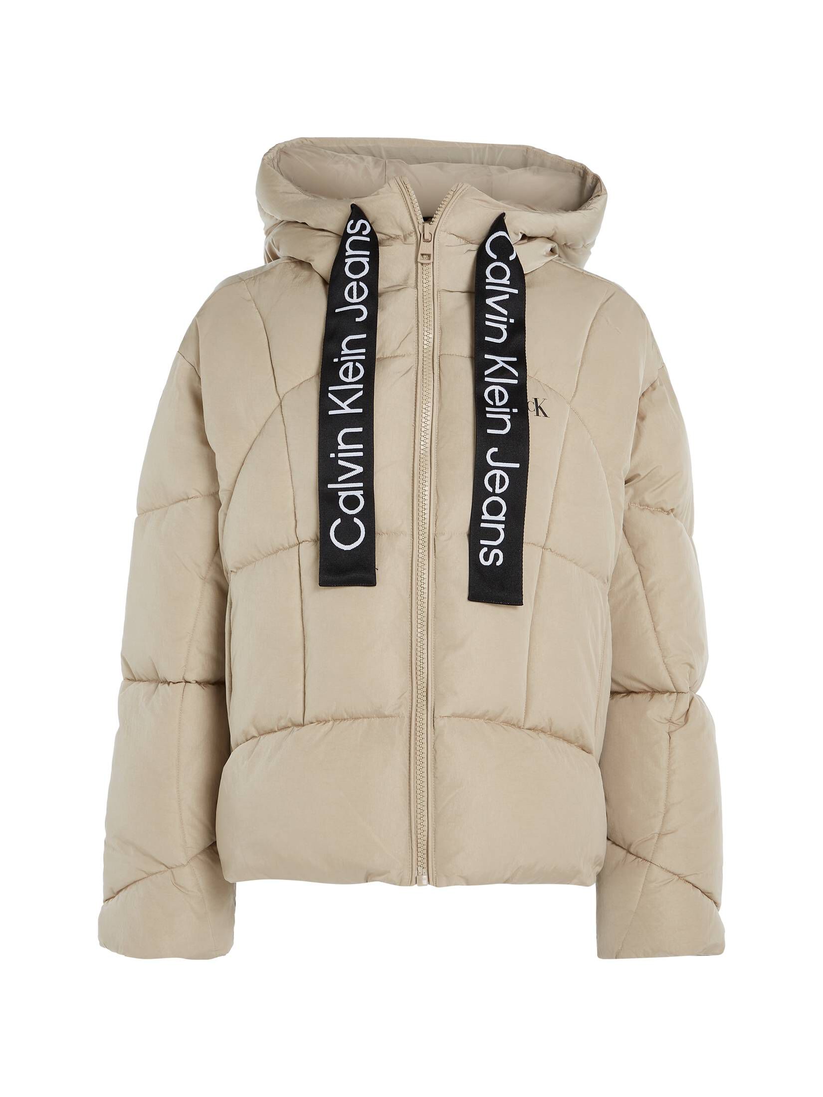 Hooded Parka Calvin Klein Winterjacke Damen Parka Calvin Klein