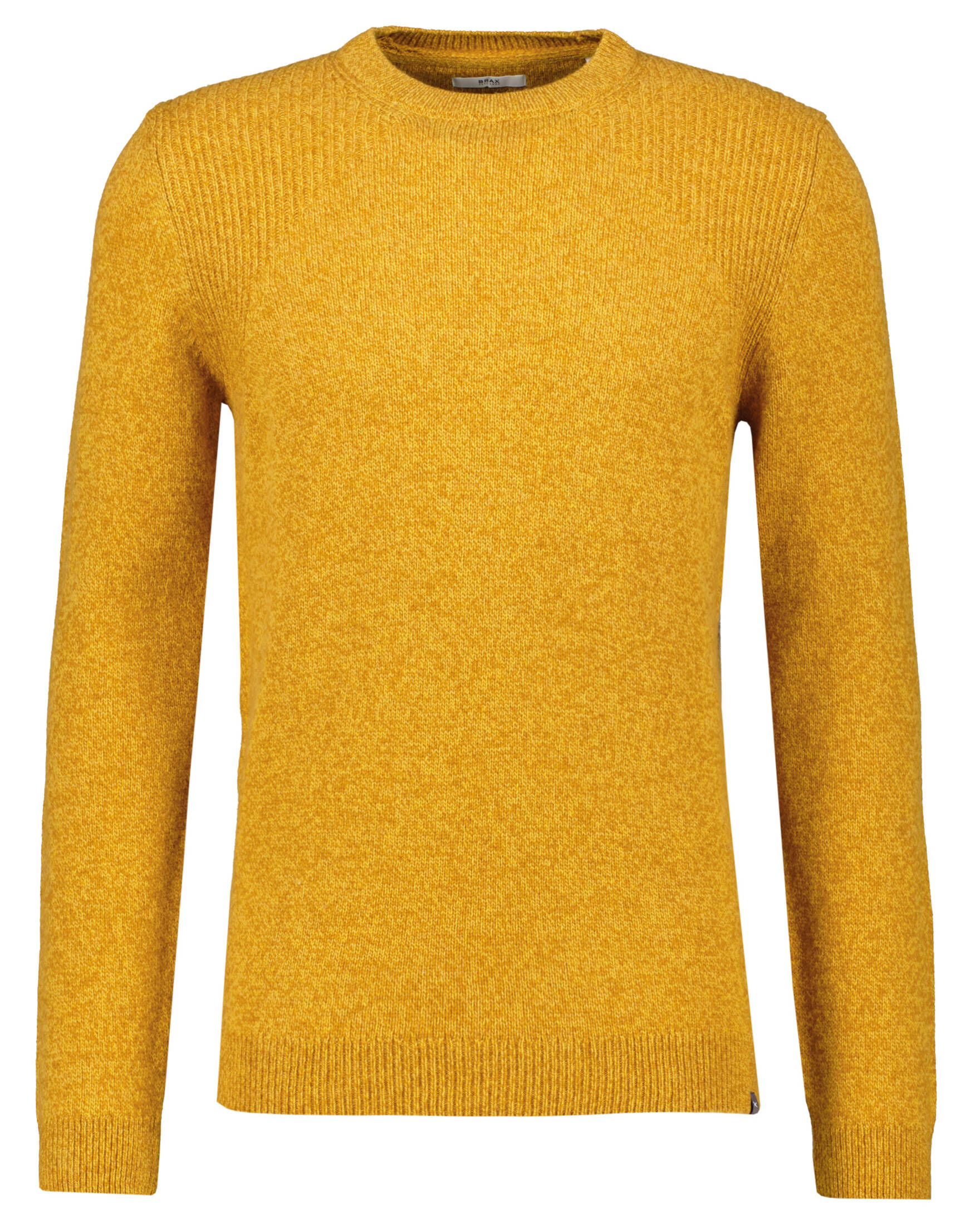 BRAX Feel Good Style Buddy Herren Pullover - Regular Fit Mit Tweed-Optik