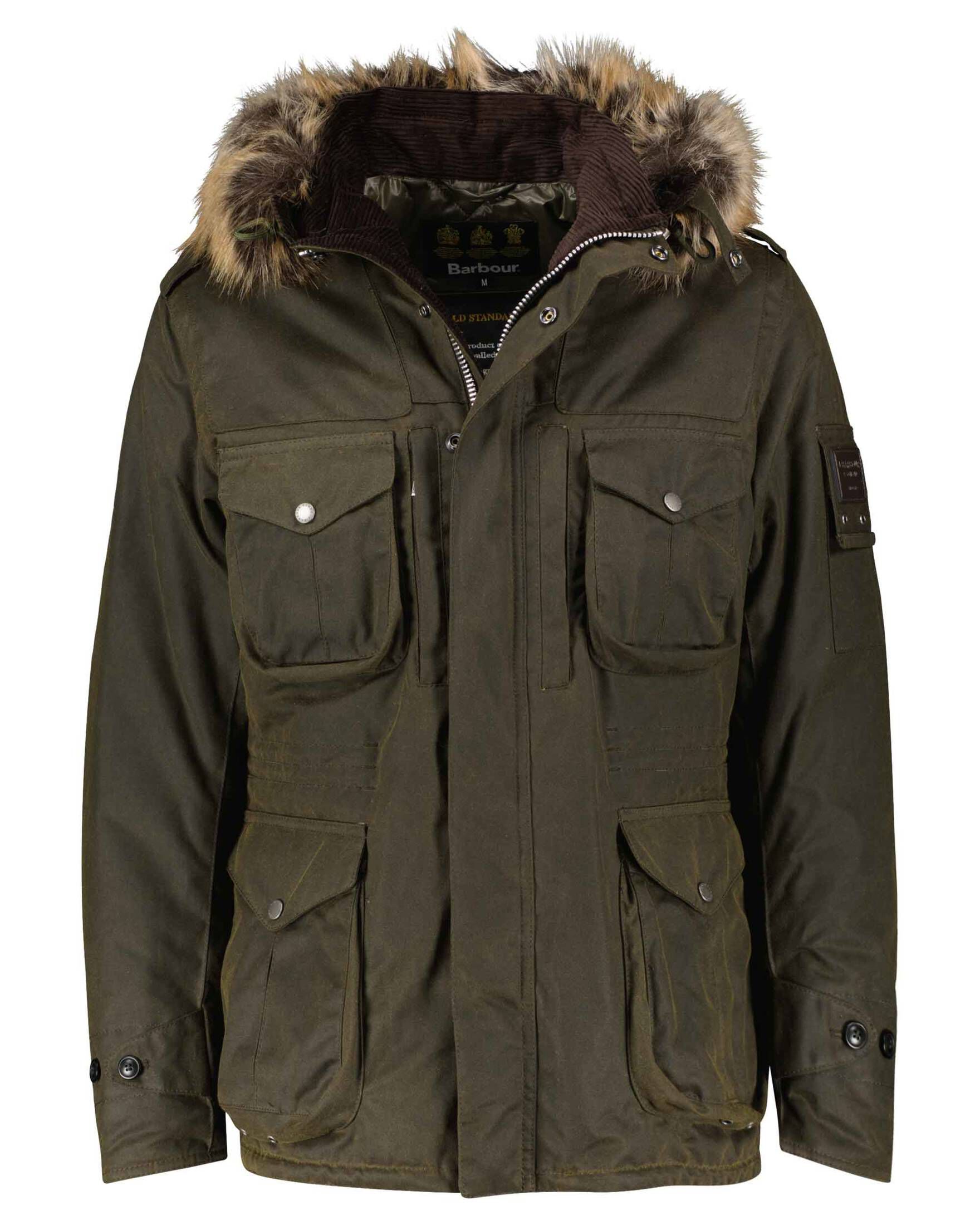 barbour herren wachsjacke