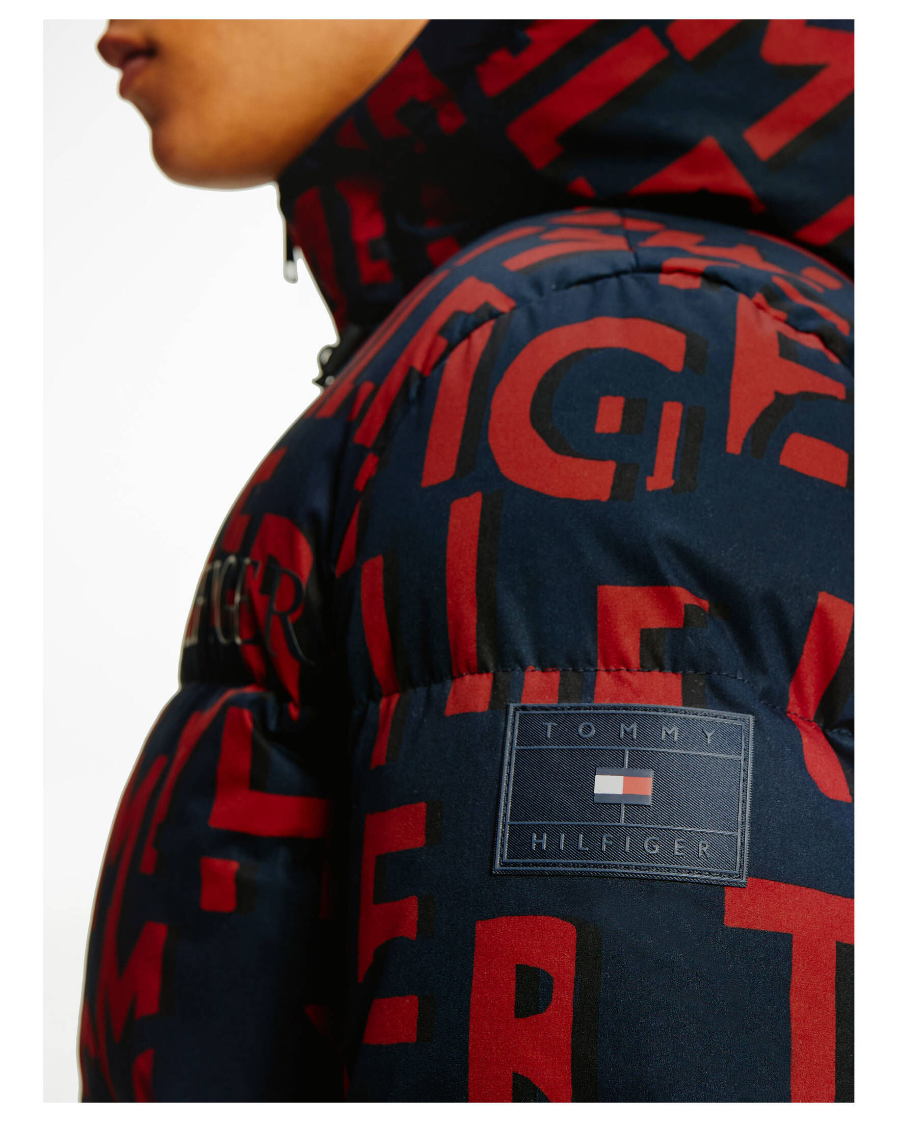Tommy hilfiger high printed jacket