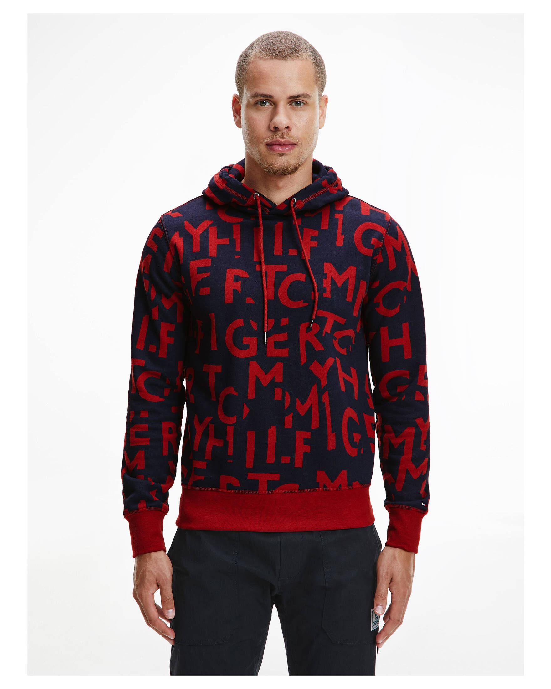 Mens Hoodies Hilfiger Badge Hoodie Hoodie Tommy Hilfiger Herren