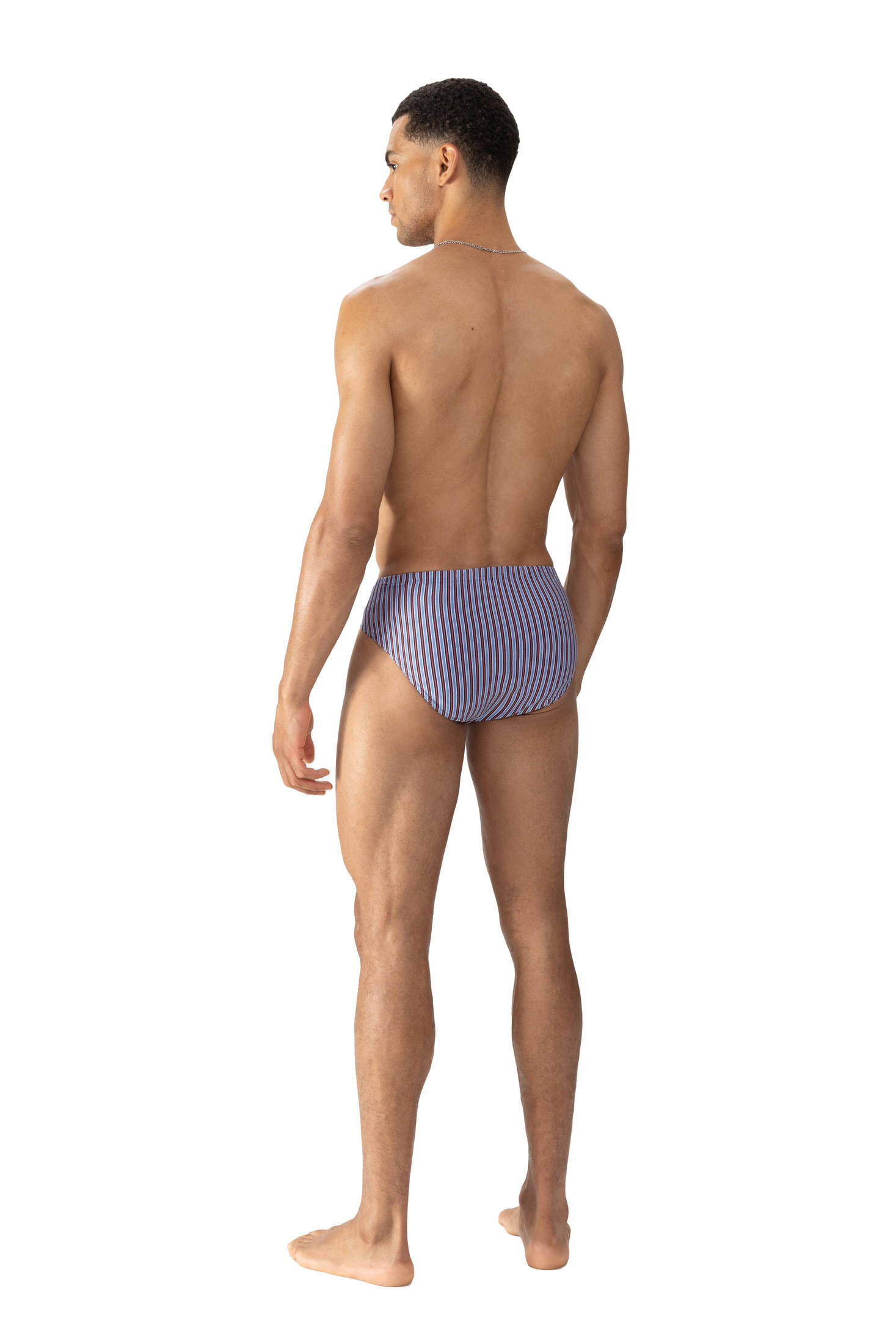 Mey Pantaloni Jazz Uomo Serie Sun Stripes – Biancheria Intima In Cotone Traspirante, Colore Nettuno