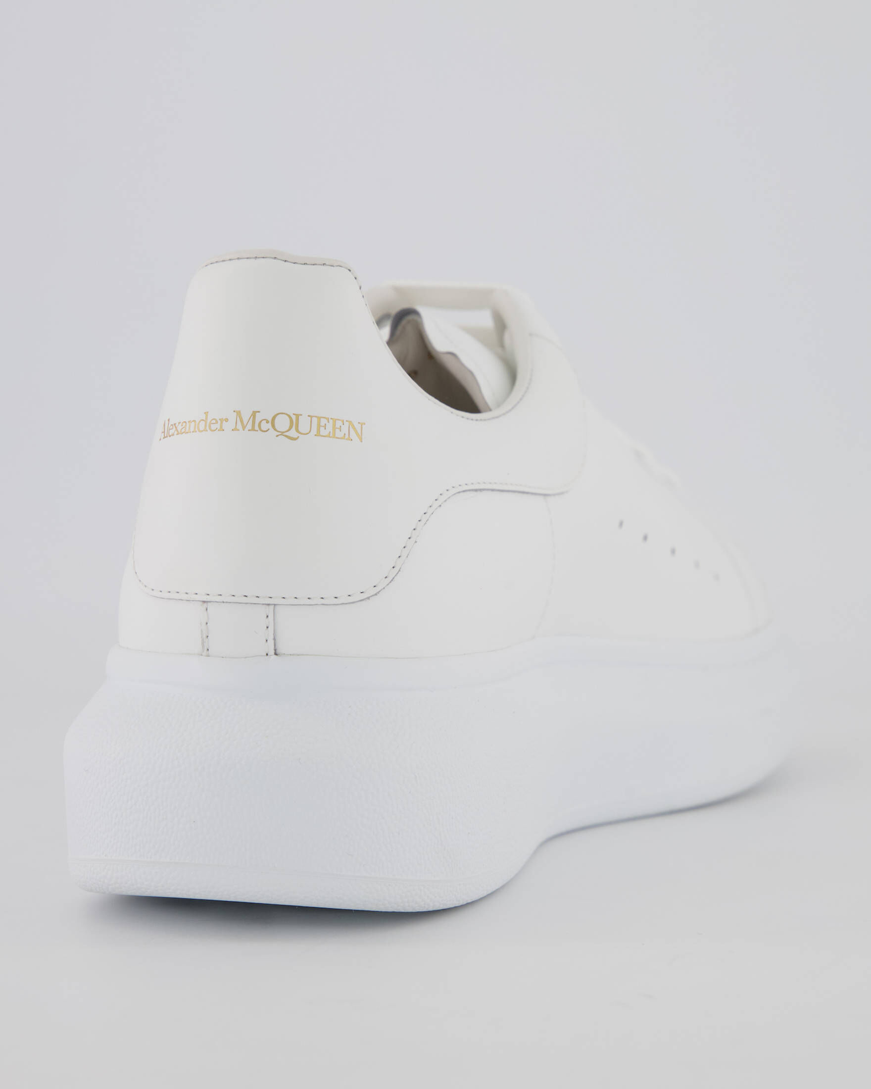 Alexander McQueen Sneakers aus Leder - Weiß - Größe 44 - 37509825
