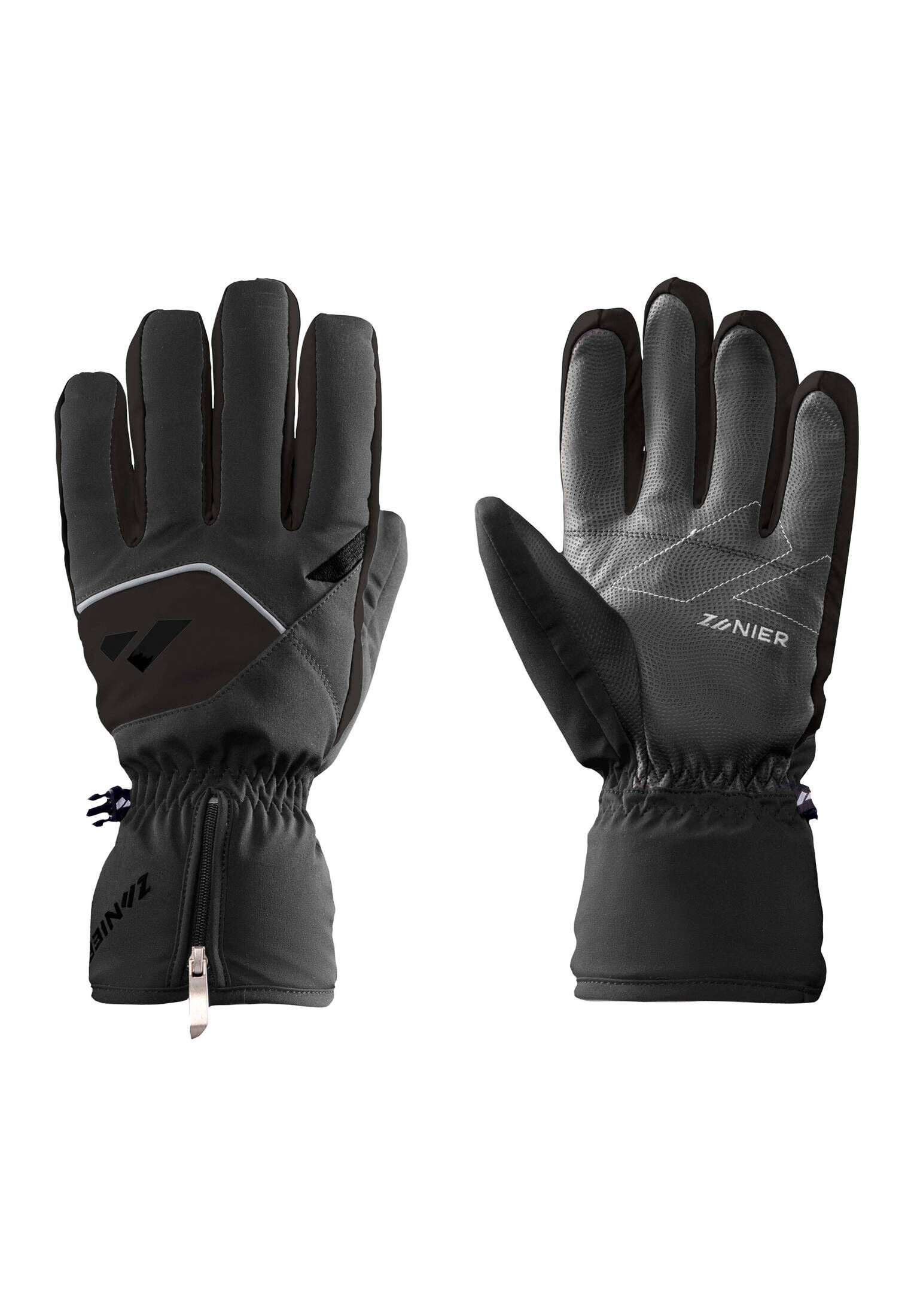 Zanier REITH.STX Junior Handschuhe  Wasserdichte Warme Skihandschuhe Fr  Jugendliche Mit Sympatex Membran