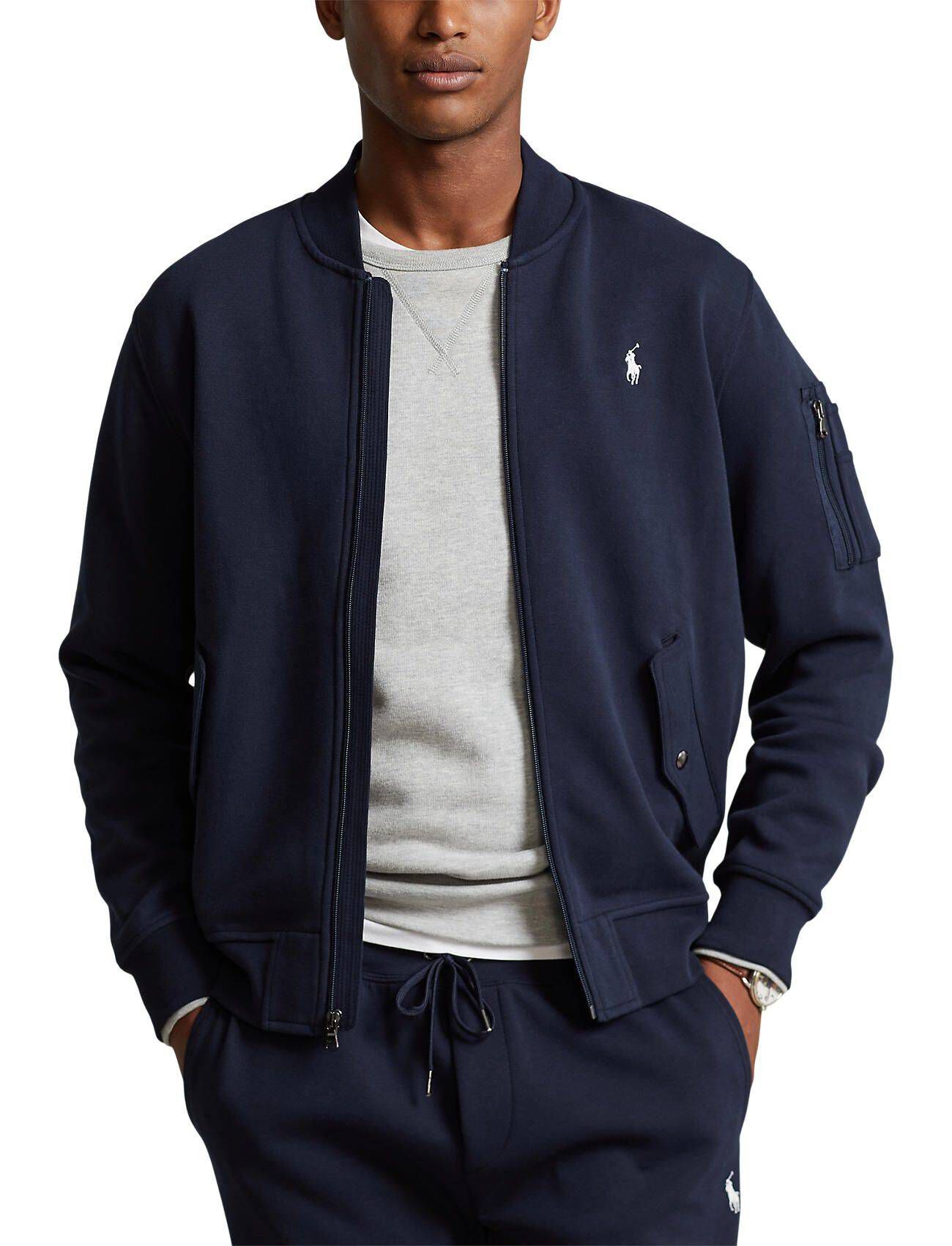Ahorn Sportswear Herren Sweatjacke In Blau – Bis 10XL, Aus 100% Baumwolle, Mit Reißverschlusstaschen