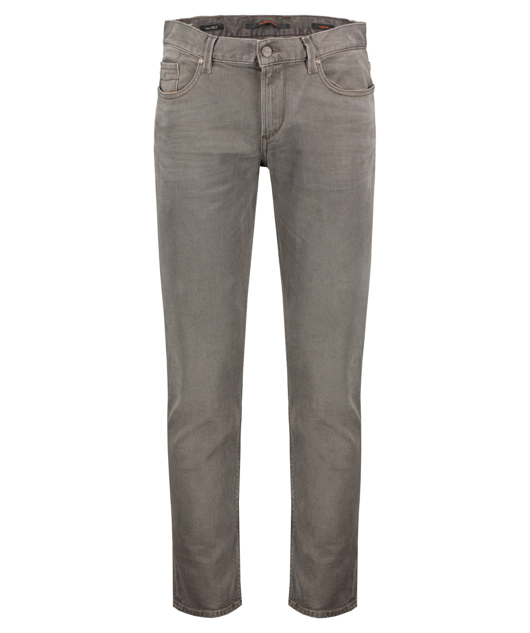Jeans Alberto Bleu Homme Taille W38/L30 (48 FR) - Coupe Regular Slim Fit, Occasion Très Bon état