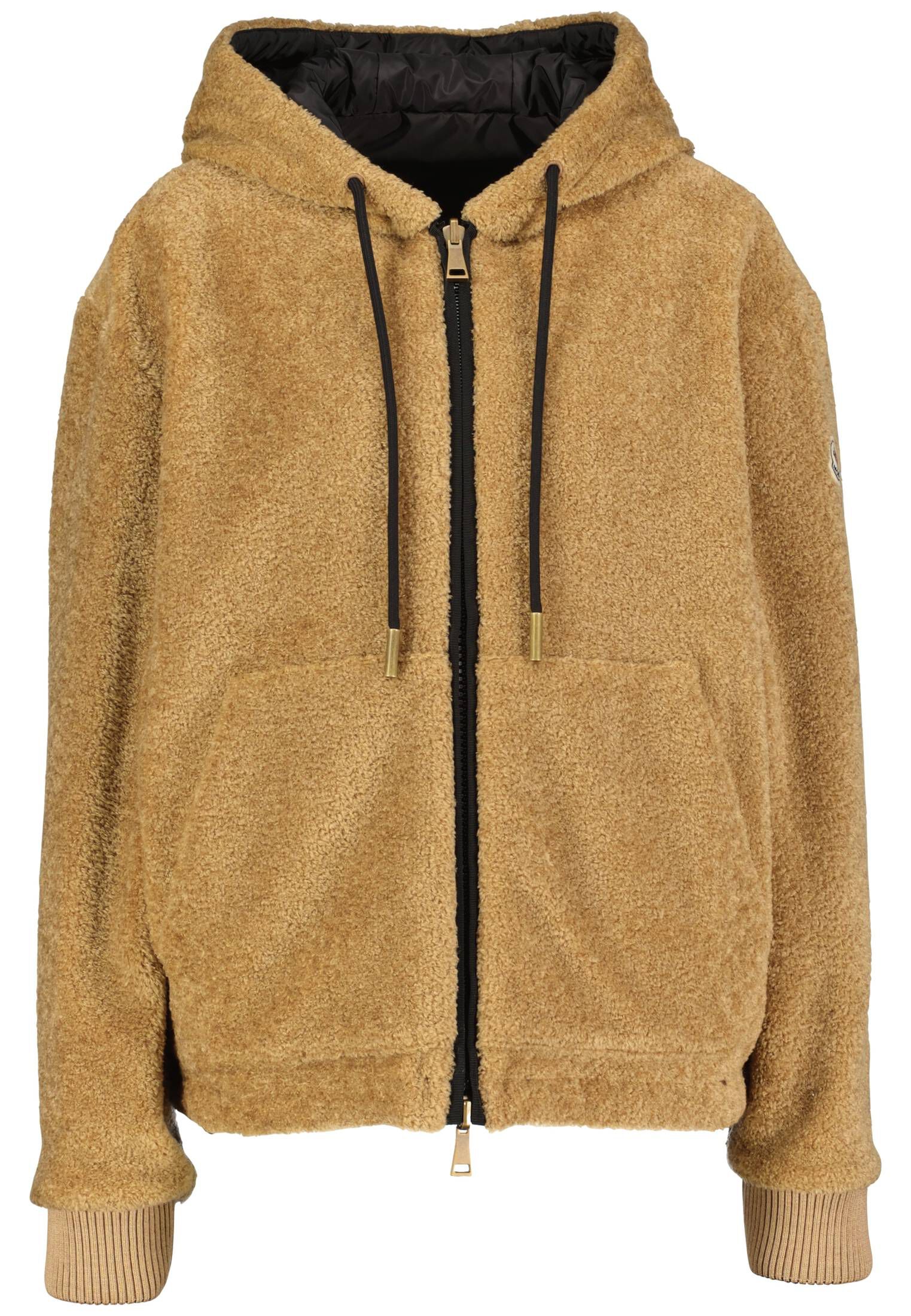 Moncler Damen Wendejacke mit Kapuze in beige kaufen engelhorn