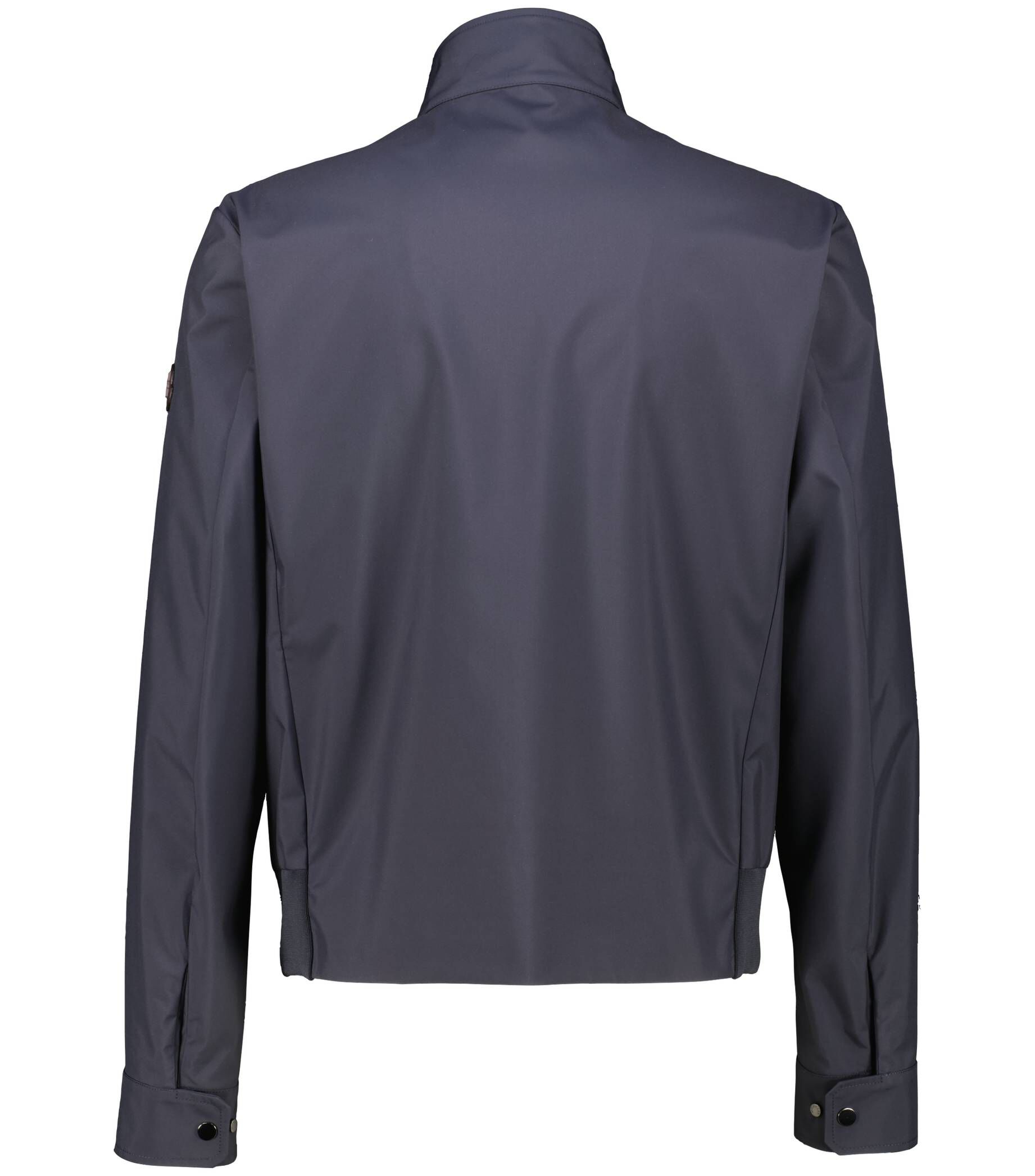 Glatt Move Passform: Slim Herren Schwarz Echtleder Reißverschluss Jacke Für Stil