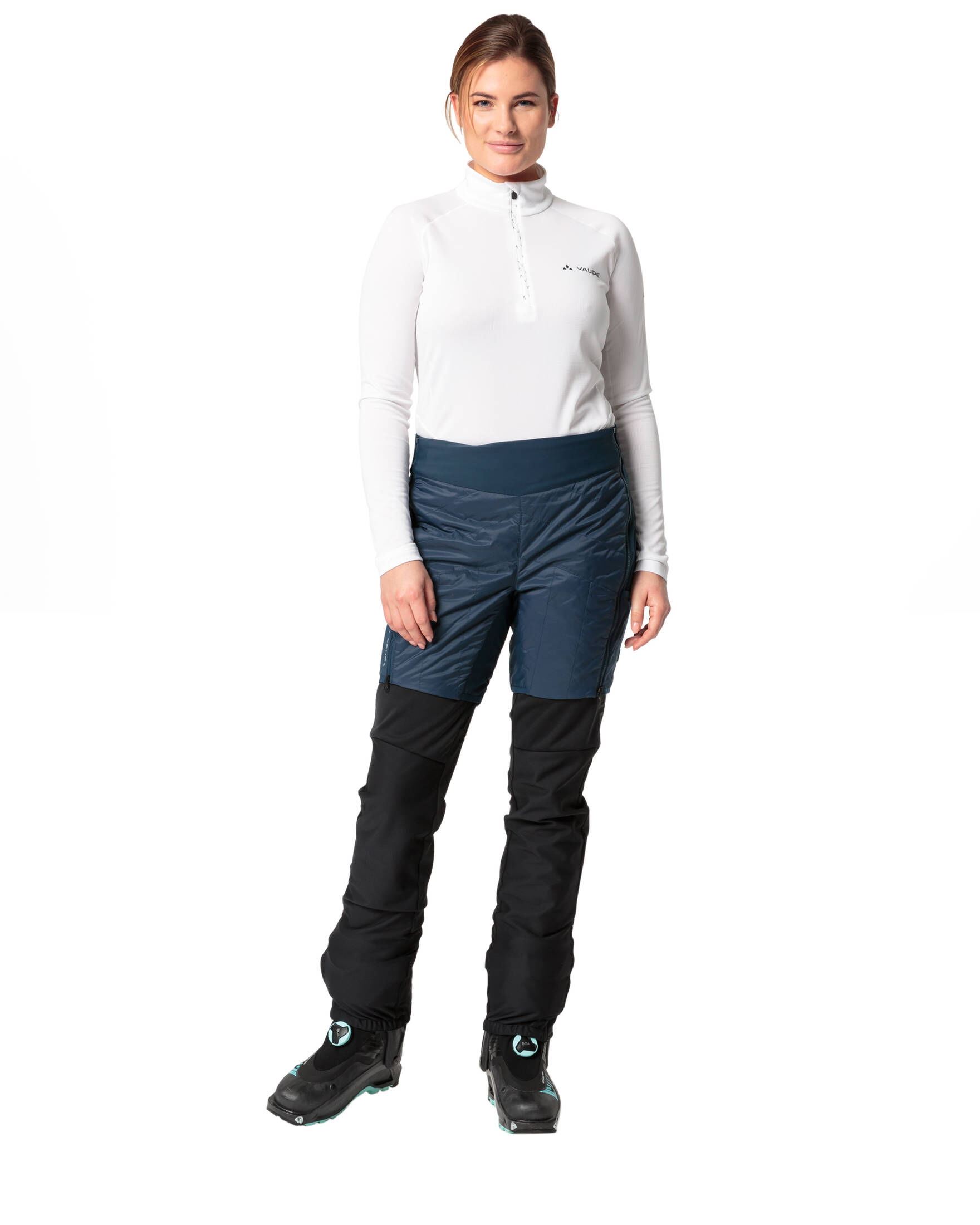 Pantaloncini Termici Donna VAUDE Sesvenna III - Impermeabili, Antivento, Con Imbottitura PrimaLoft, Per Sci E Montagna