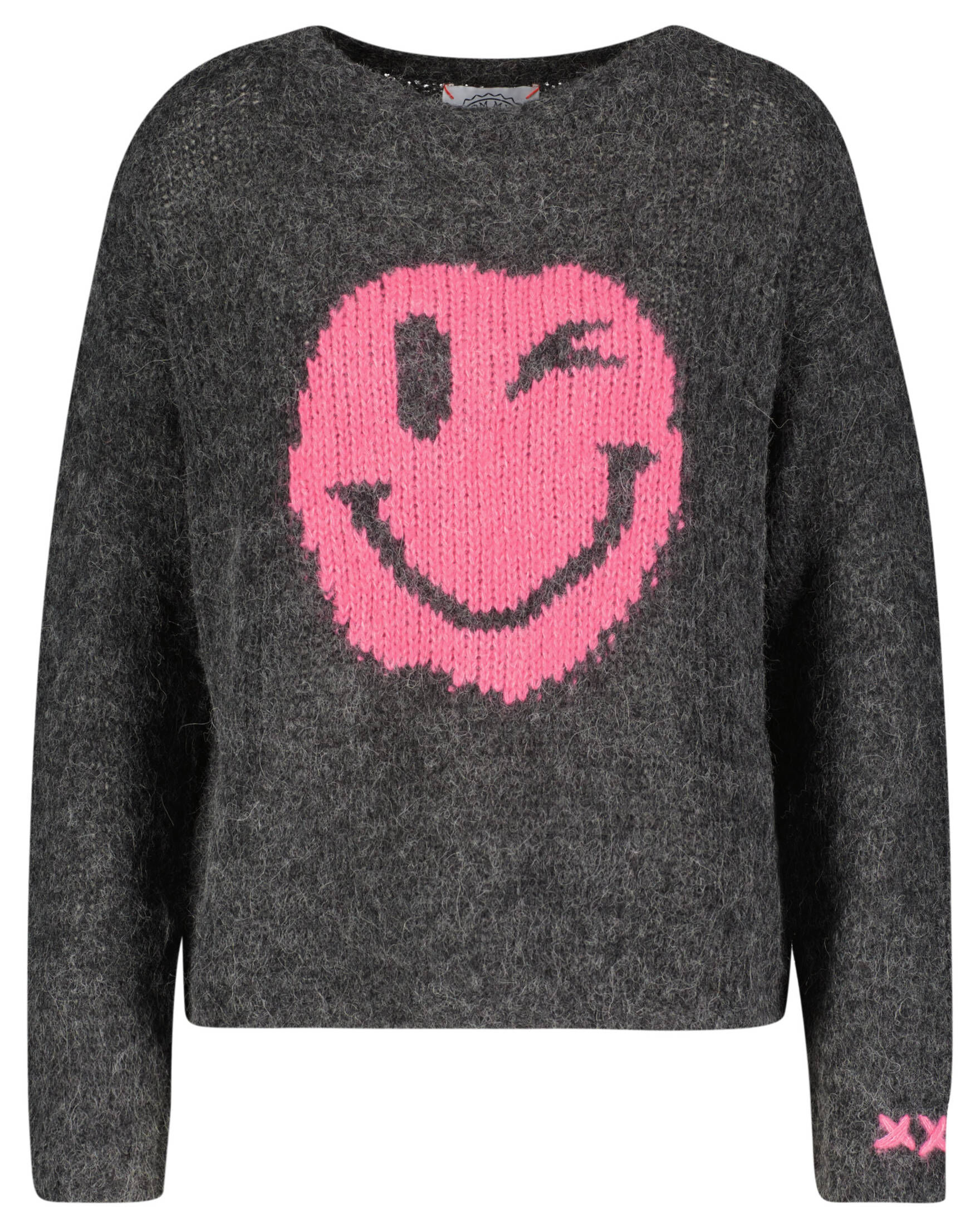 smiley pullover damen