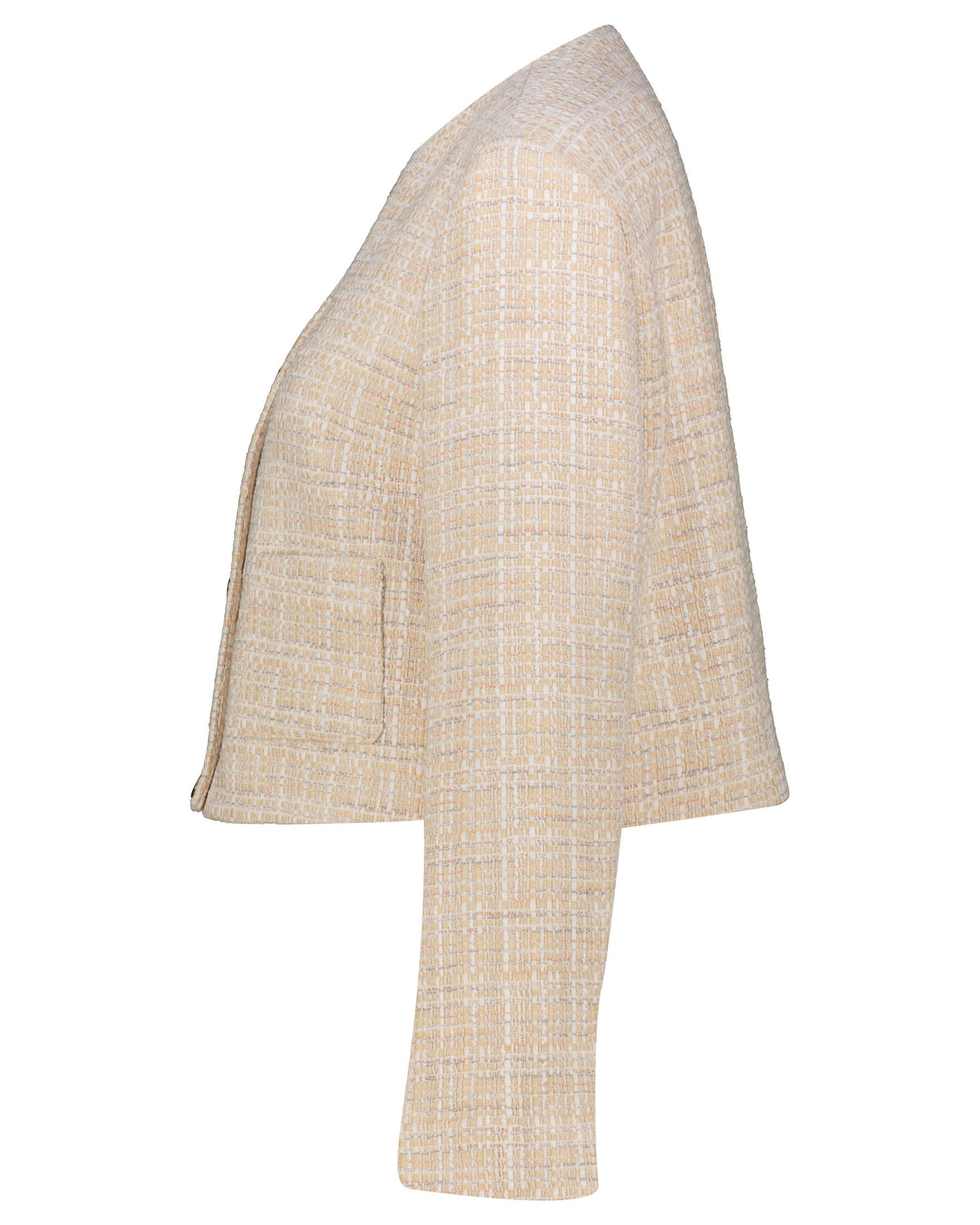 Damen Tweedblazer Mit Rundhalsausschnitt Produktbild-Vorschau 9