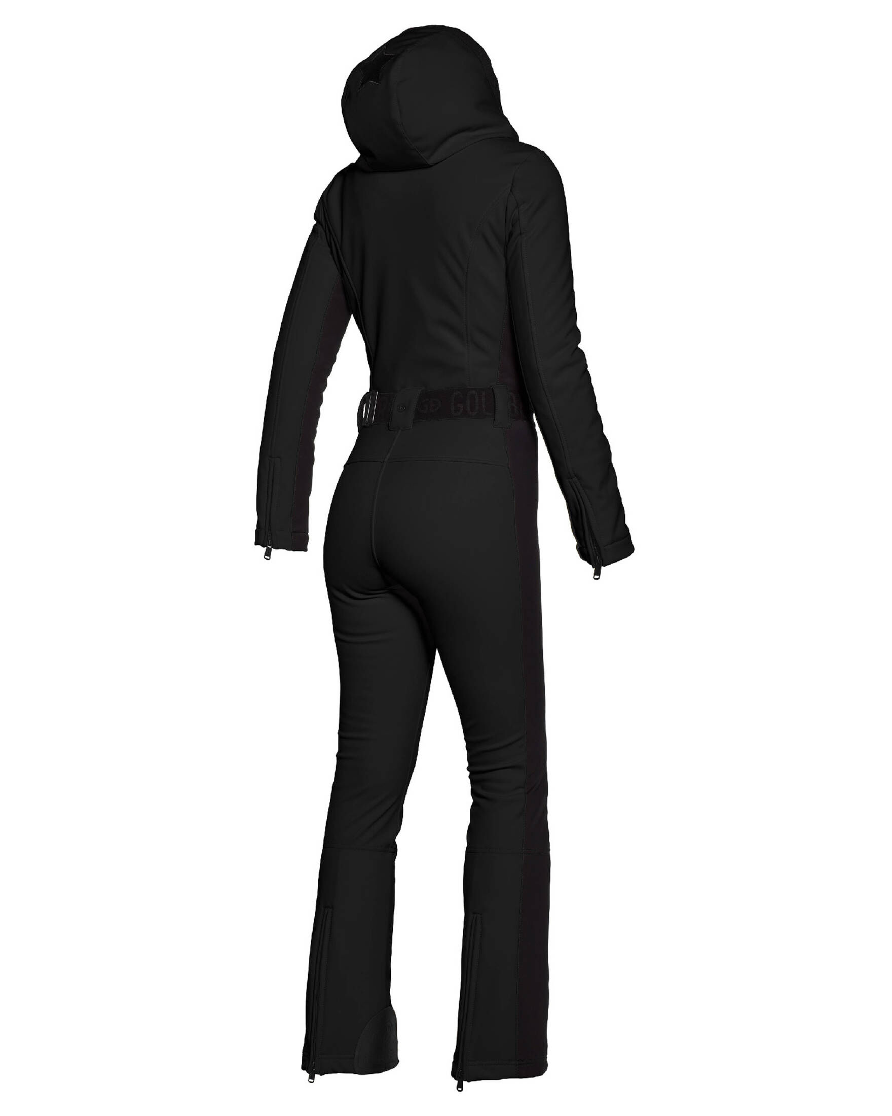 Schneeanzug Damen Einteiliger Jumpsuit Langer Skiov Produktbild-Vorschau 5