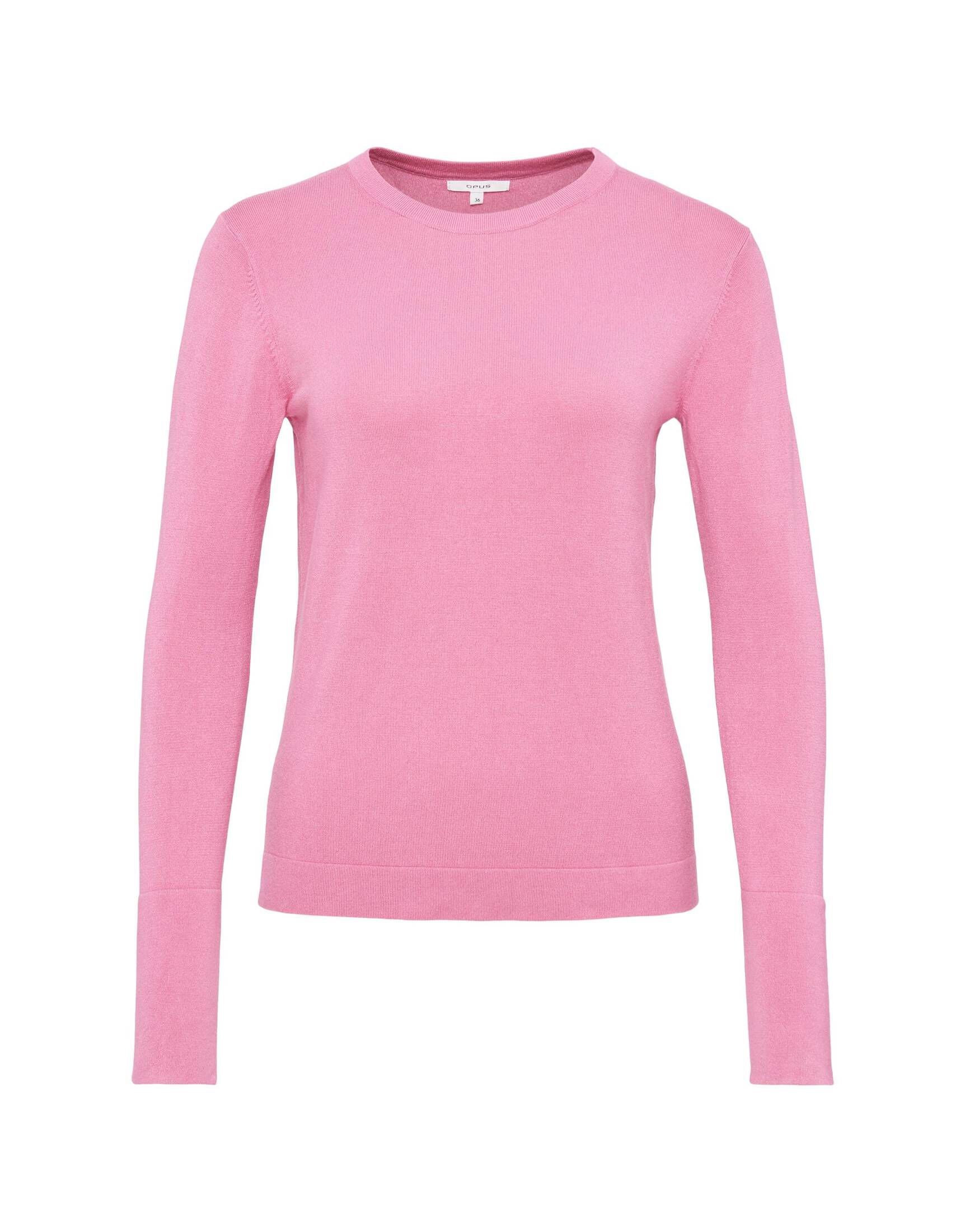 Pullover Opus OPUS Damen Pullover PAJULA Leinen-Mix Strick Mit