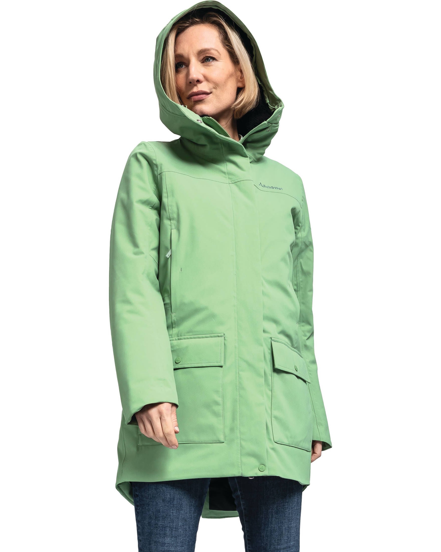 Schöffel Herren Parka Rotterdam – Wind- Und Wasserdicht Mit Teddyfutter