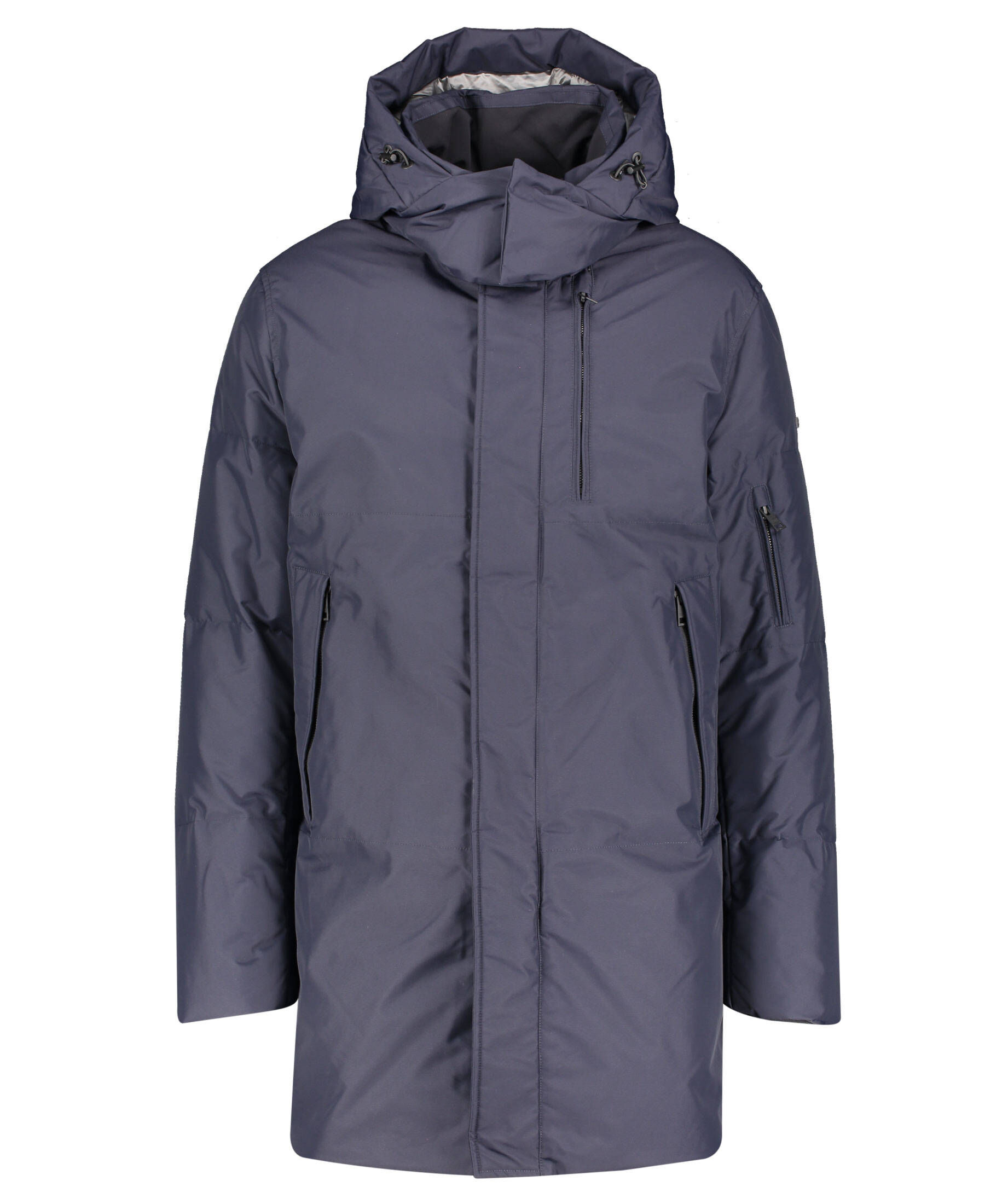 männer daunenjacke mit kapuze
