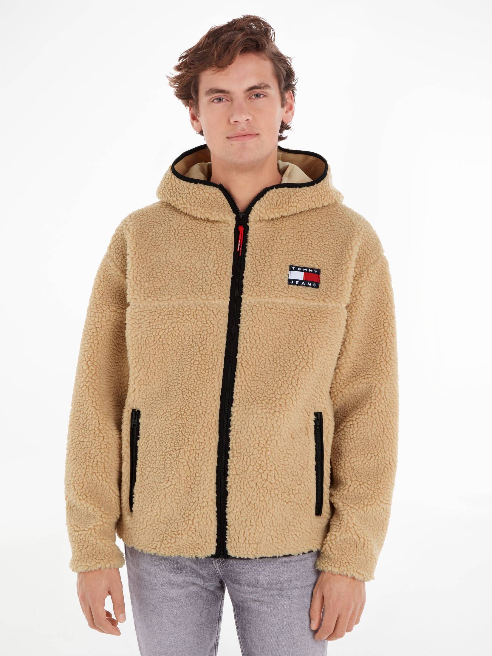 Herren Fleecejacke TJM SHERPA ZIP THRU HOODIE herren-fleecejacke-tjm-sherpa-zip-thru-hoodie