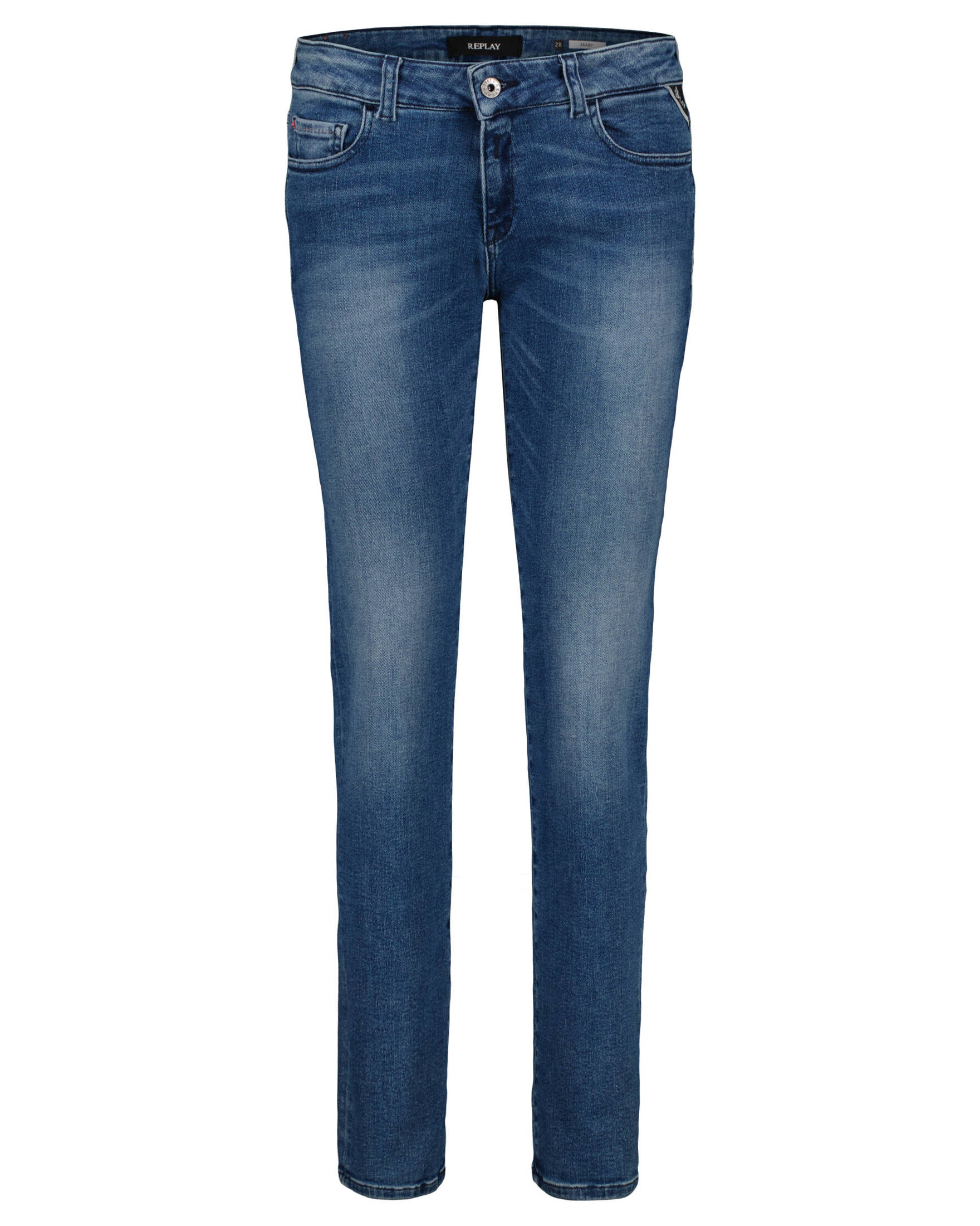 Replay Damen Jeans FAABY Slim Fit in Blau kaufen engelhorn