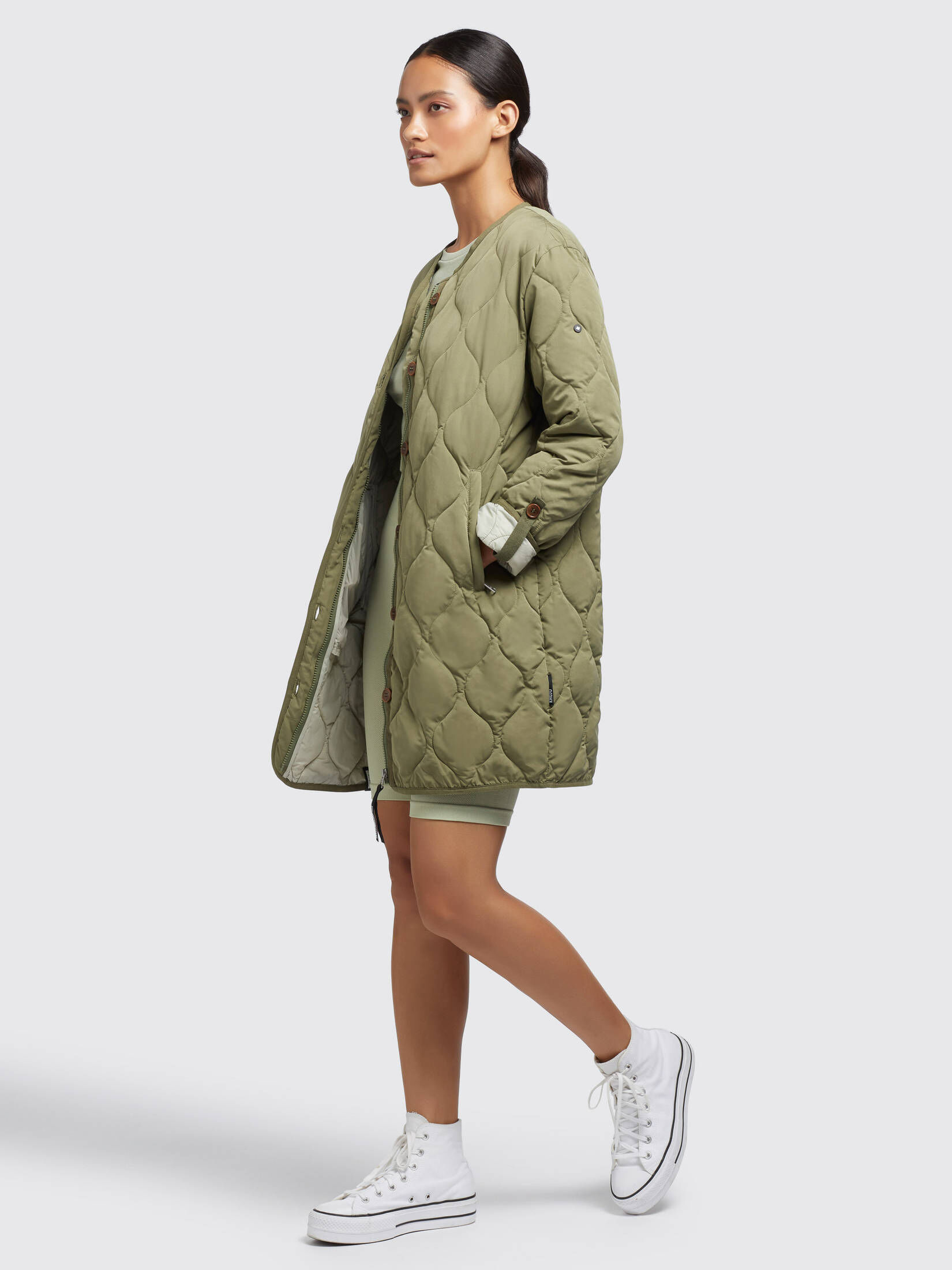 Gruner Mantel Damen