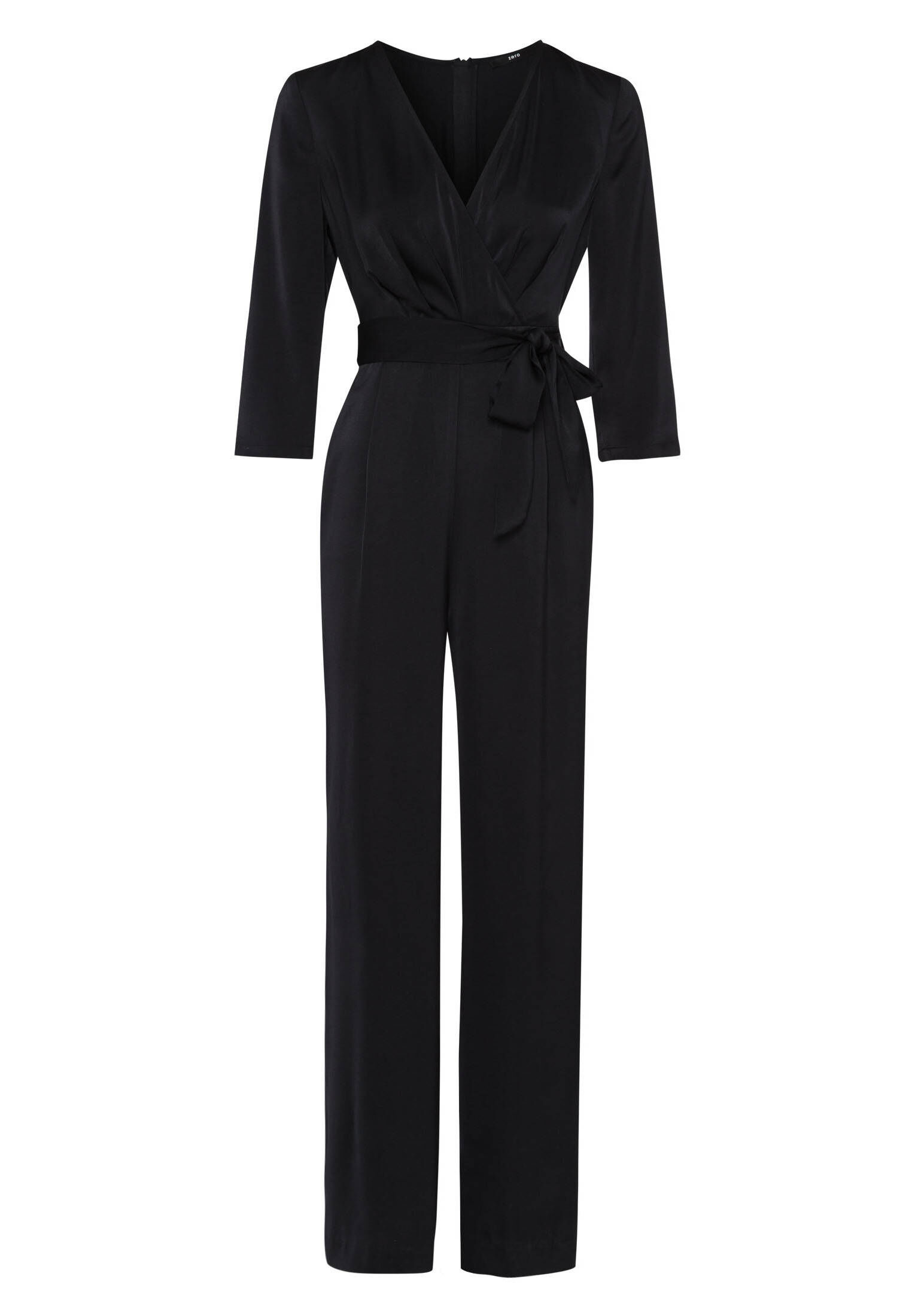 Damen Jumpsuit mit Bindegürtel