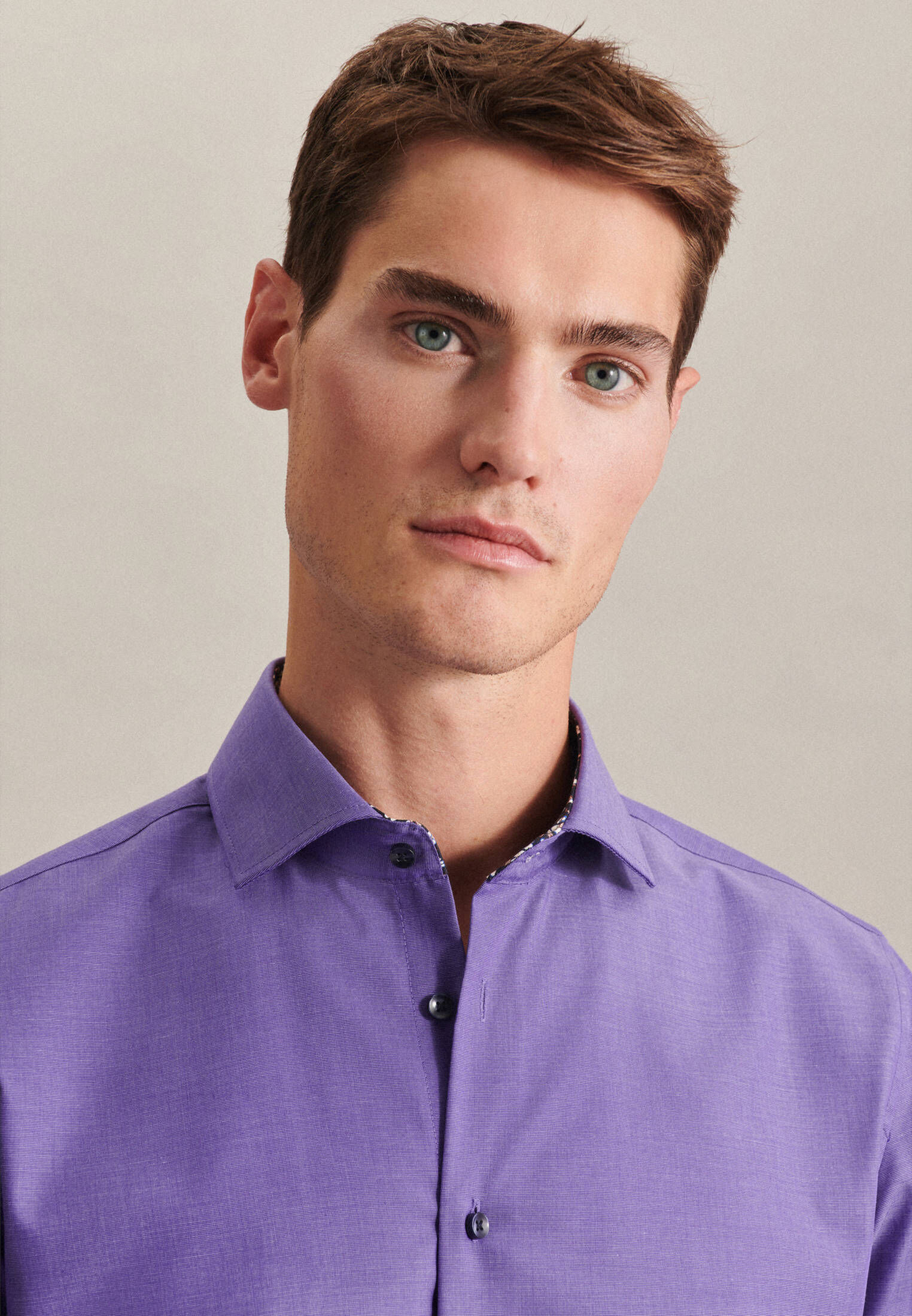 Seidensticker Herren Business Hemd Camicia Uomo