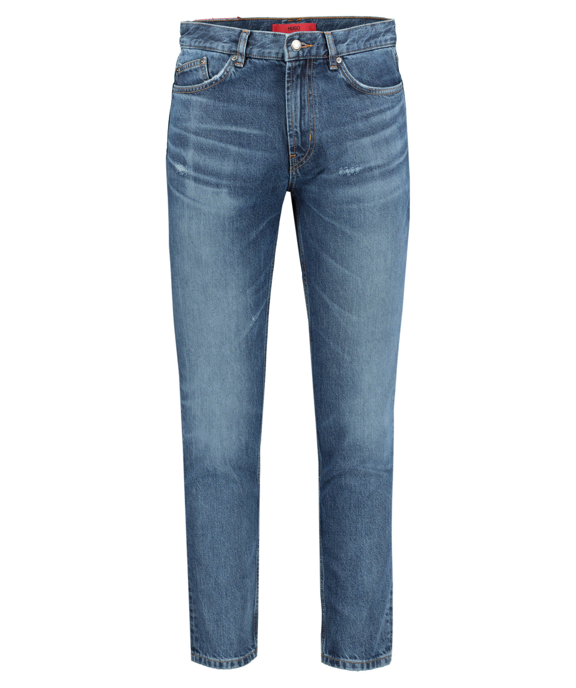 Enzo Herren Jeans Im Tapered Fit – Schmal Zulaufend Mit Vielen Taschen, Aus Baumwolle-Polyester