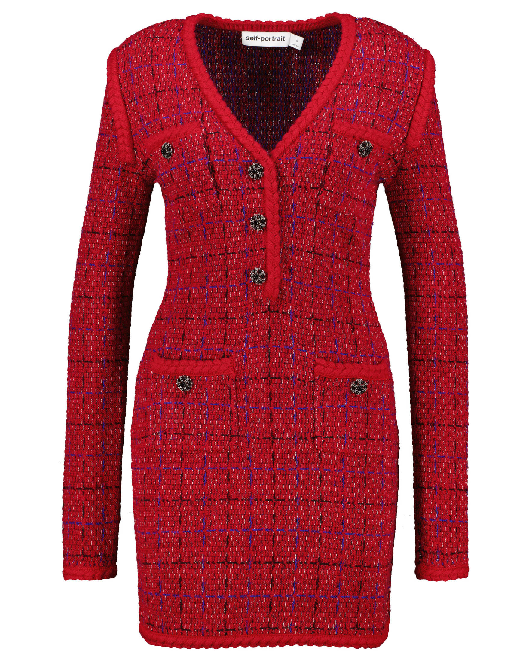 Damen Strickkleid CARDIGAN DRESS Mini