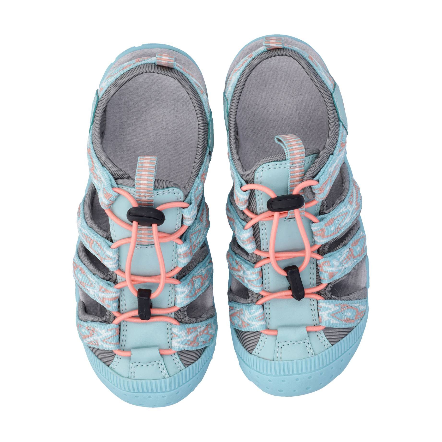 CMP KIDS SAHIPH HIKING UNISEX - Sandalias de senderismo - graffite/lime