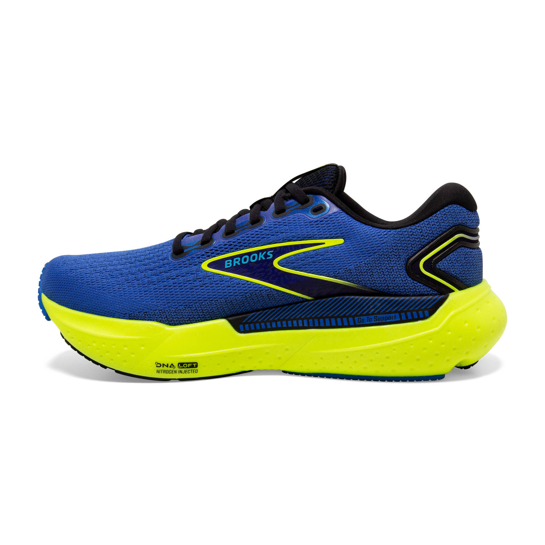 Brooks 1104201D090 Glycerin GTS 21 Hombre Black/Grey/White EU 43