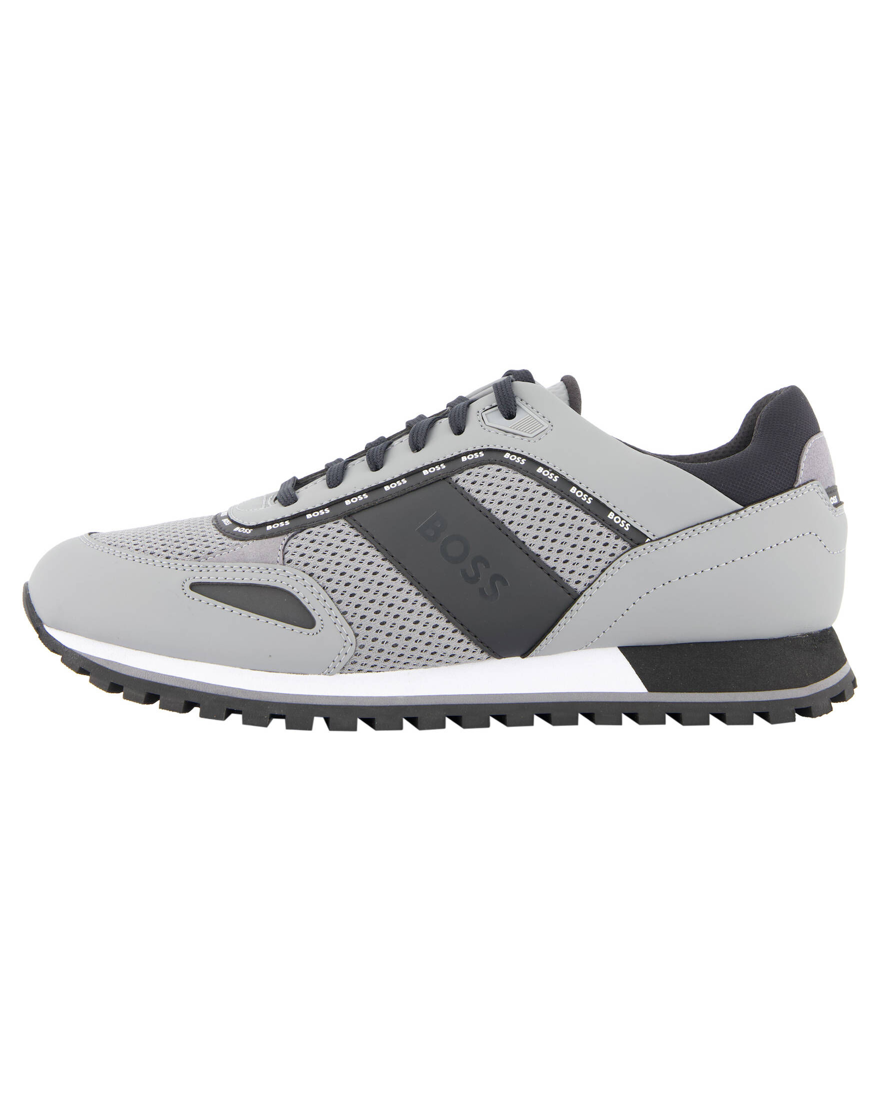 BOSS Herren Parkour Runn Sneaker – Sportliche Schuhe Mit Memory-Schaum-Sohle