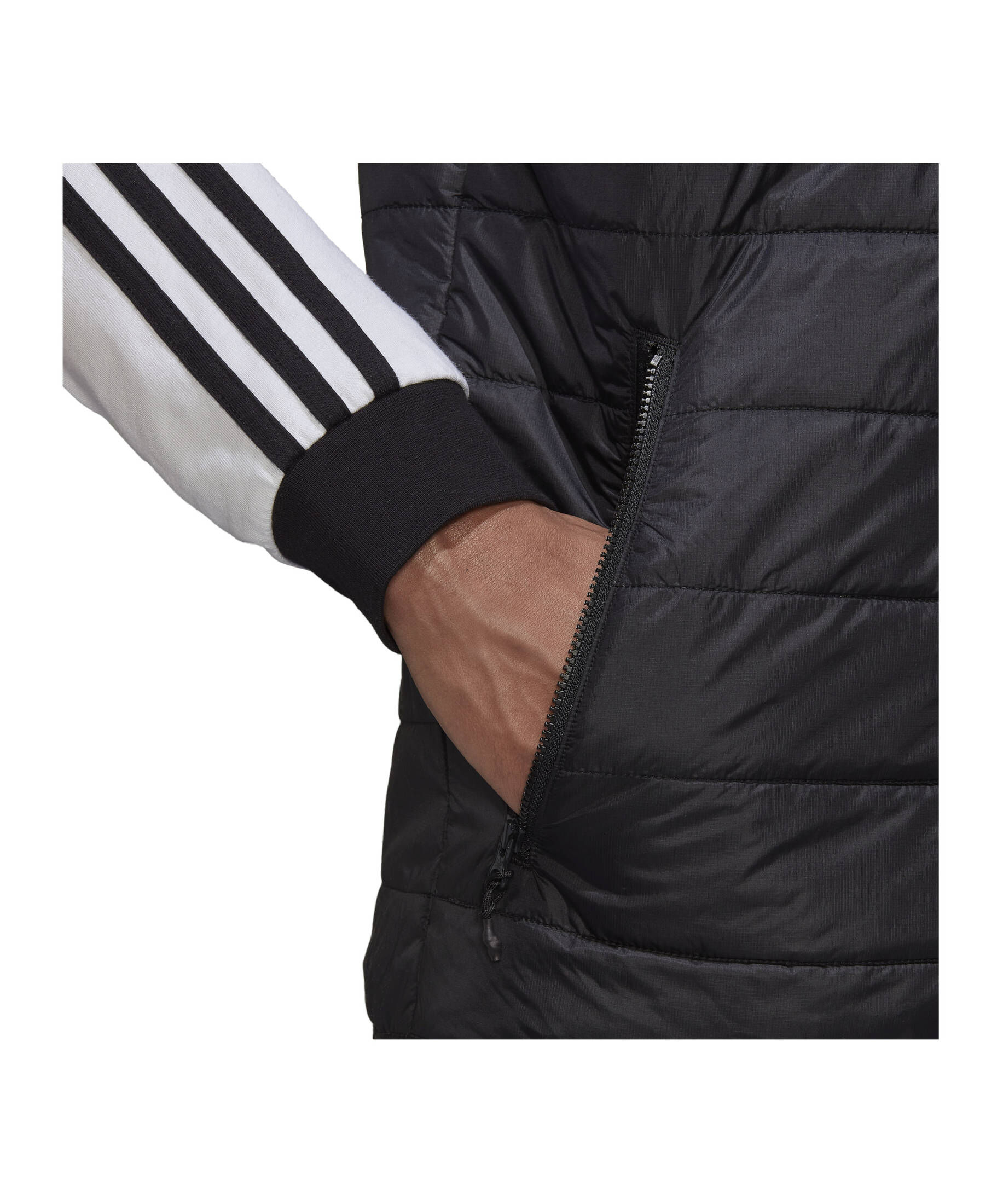 schwarze steppweste herren