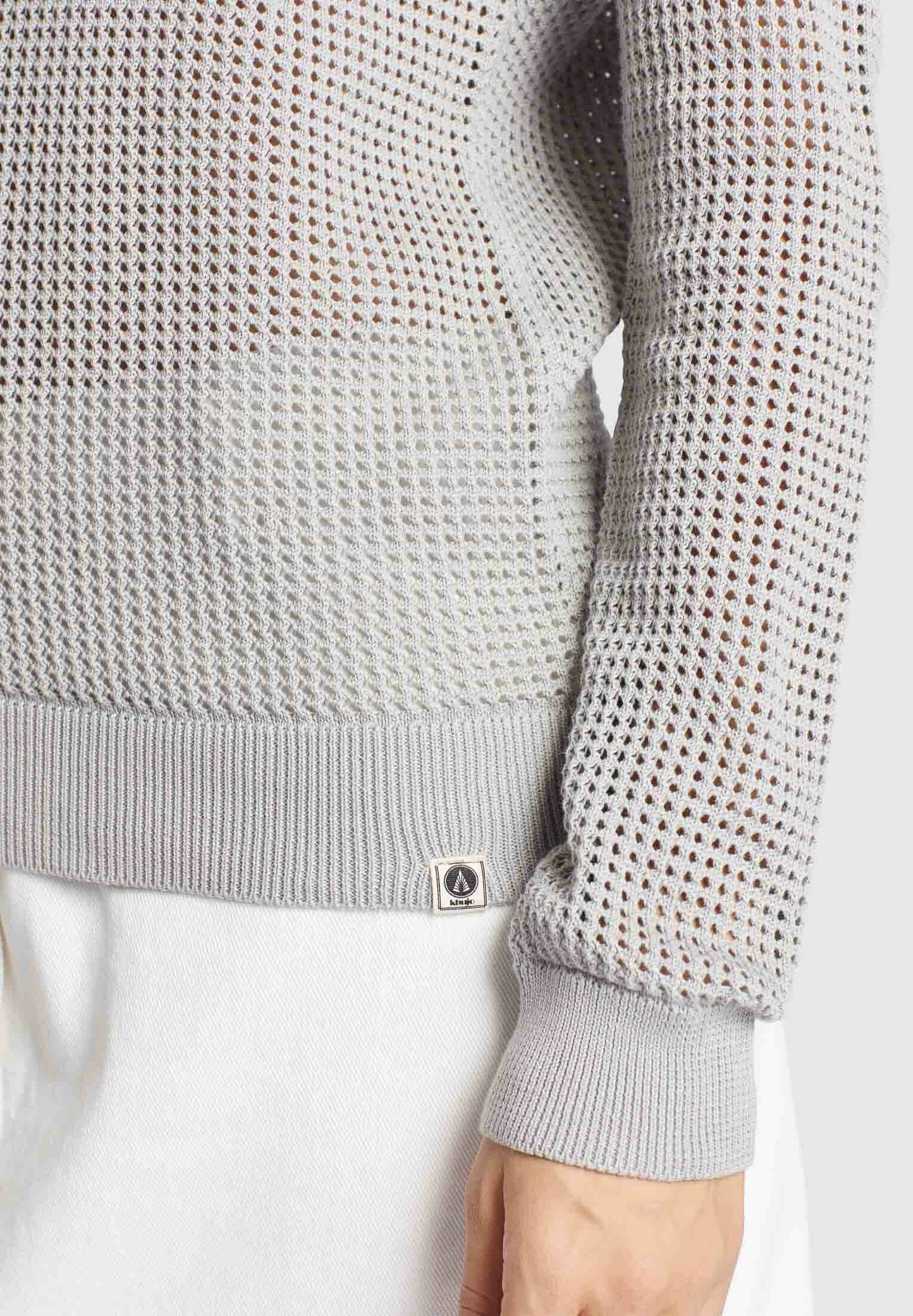 Khujo Damen Pullover Viola ; 1098KN153-210 GREY