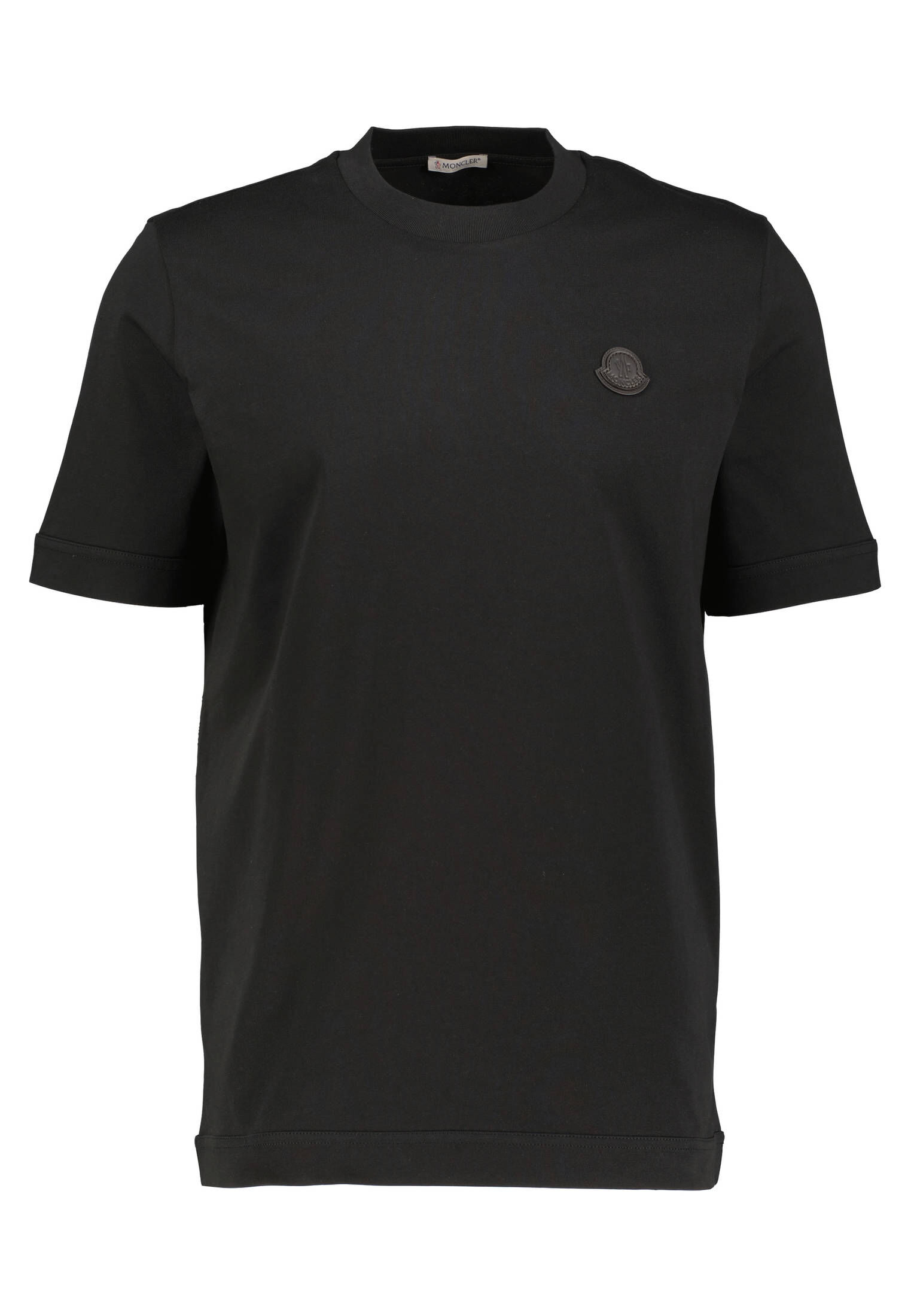 Moncler Herren T-Shirt aus Baumwolle in schwarz kaufen | engelhorn