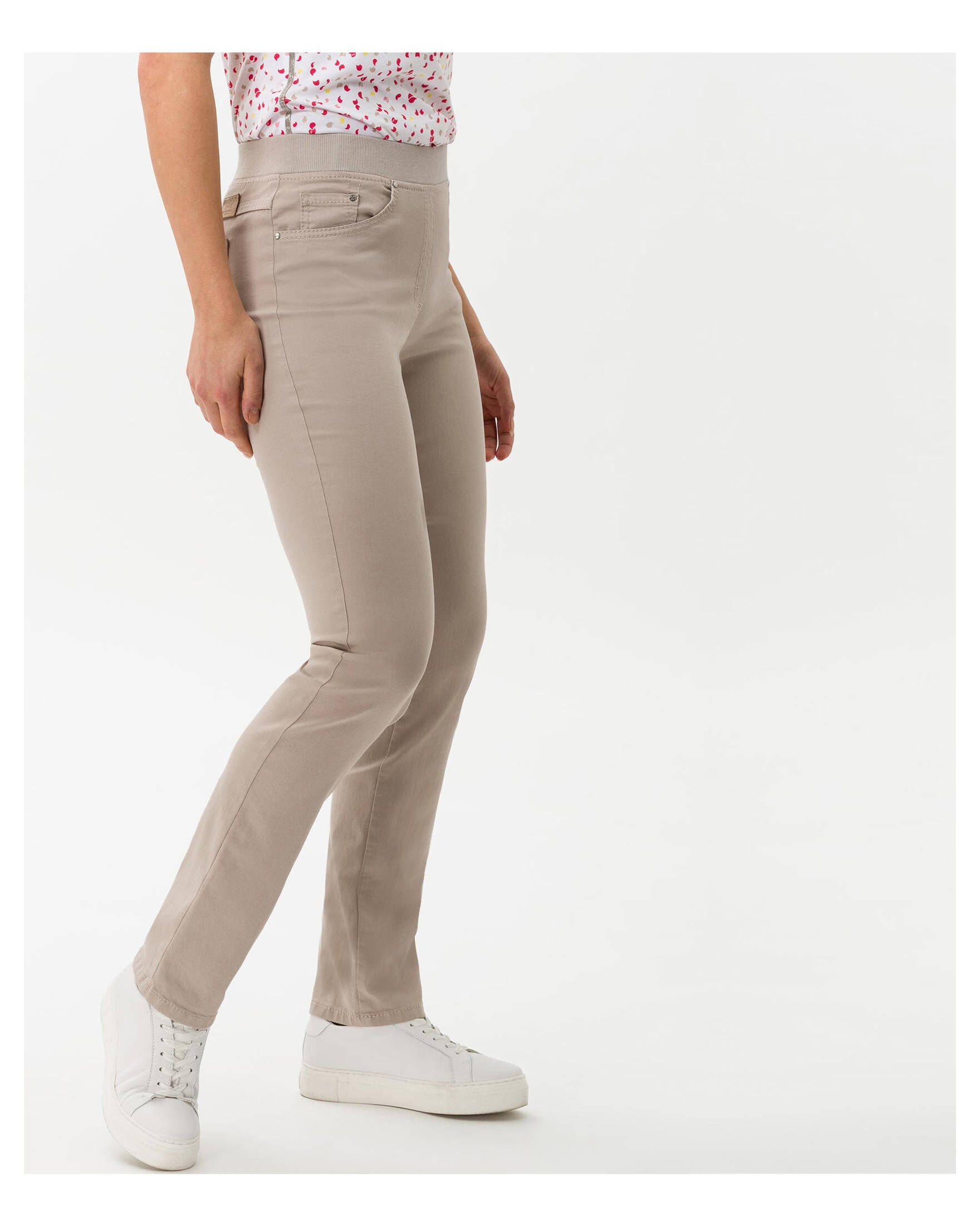 Jeans Slim Pamina Para Mujer De Style - Tela Super Elástica, Corte Ajustado, Cintura De Punto, Máxima Comodidad