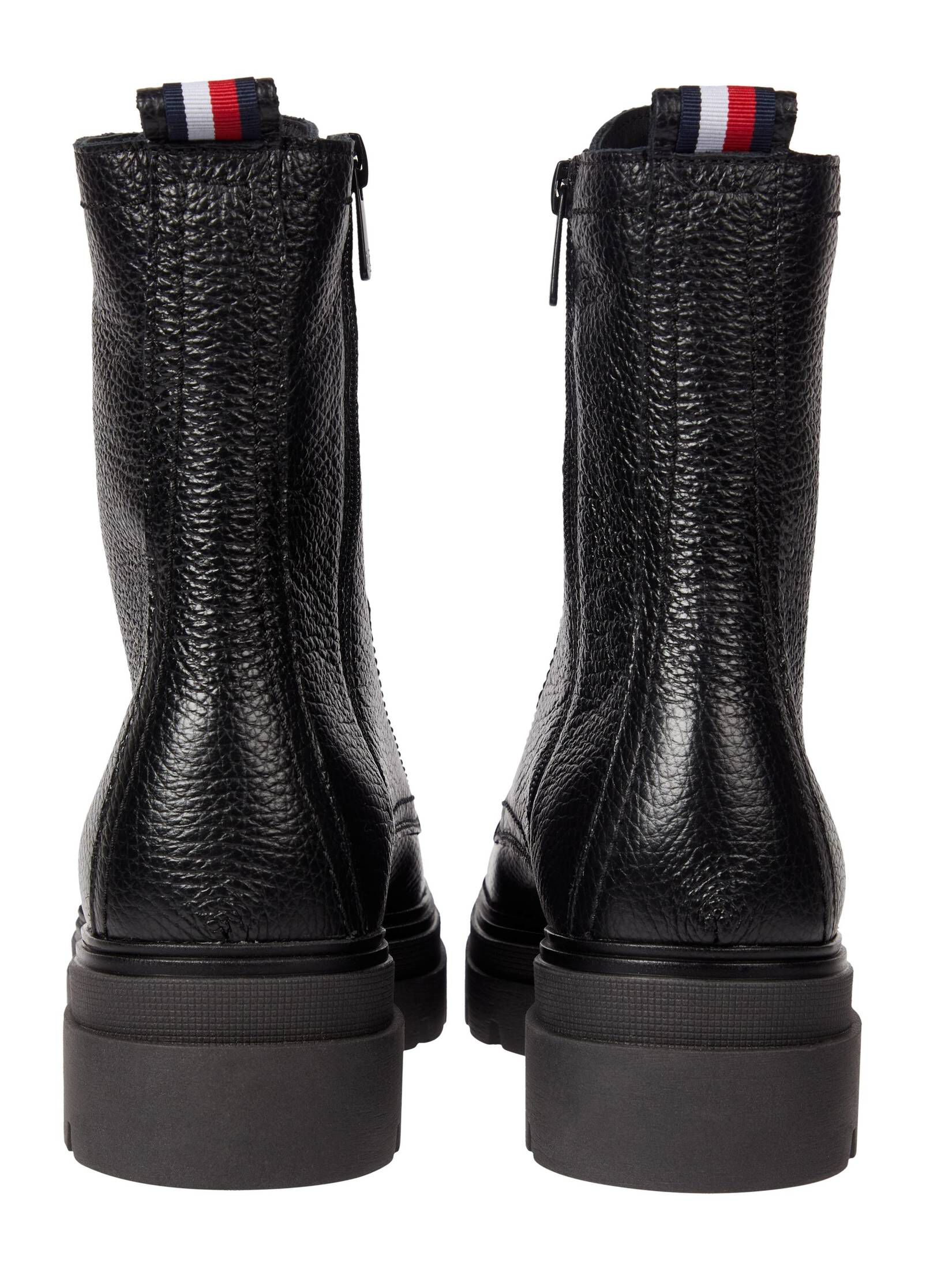 Leder Tommy Hilfiger Stiefeletten GÃ¼nstig Chelsea Boots Tommy