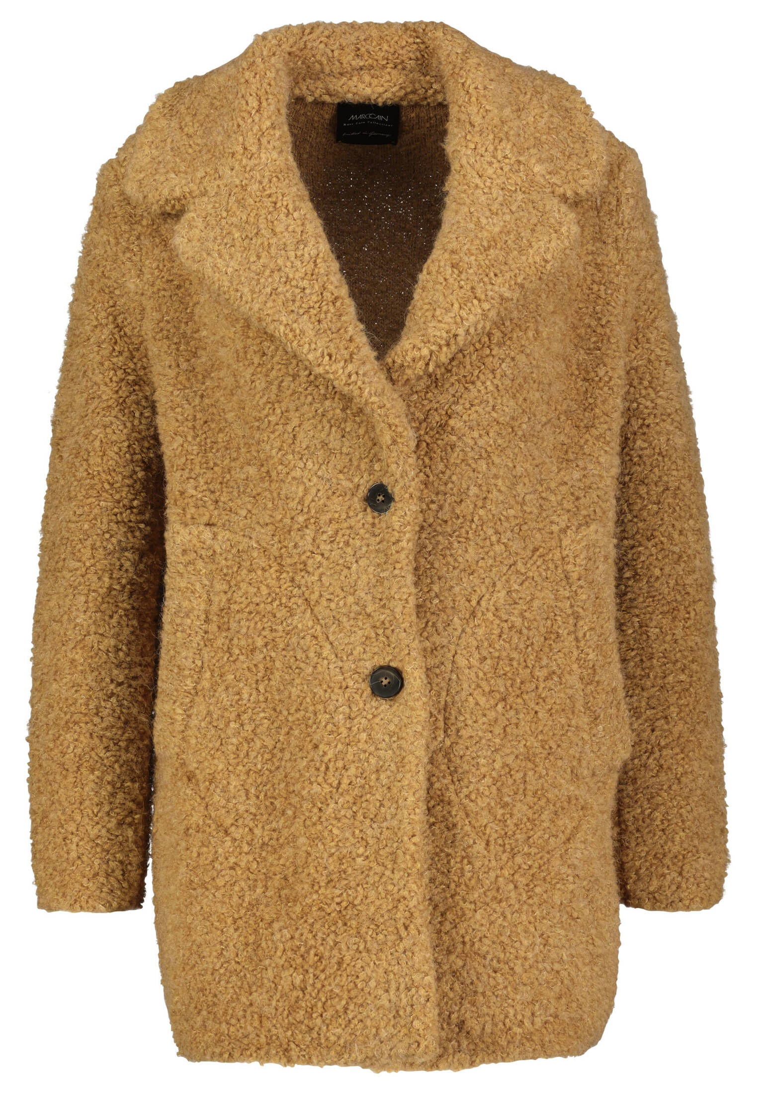 Türkis Wollmantel Marc Cain MARC CAIN SHIRT LONGSHIRT N3 38 40