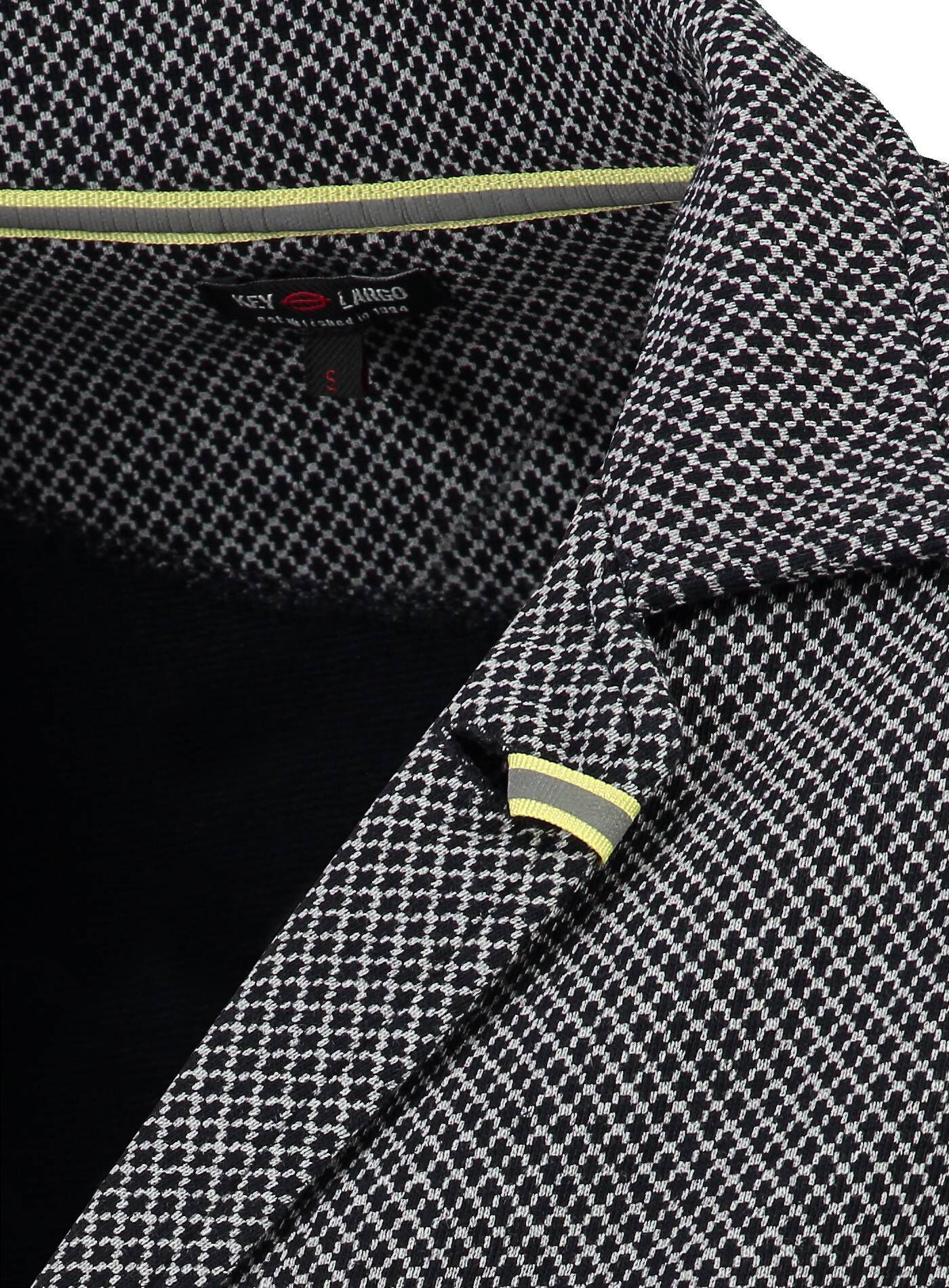 KEY LARGO Herren Strickjacke KLBOMBAY - Modischer Blazer Mit Hohem Baumwollanteil