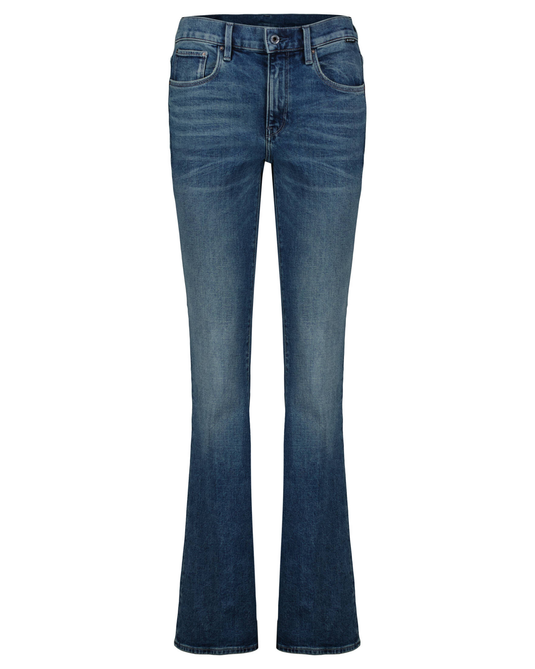 G-STAR 3301 Flare Jeans Jeans dames, zwart (Pitch Black D21290-b964-a810), 24W / 32L