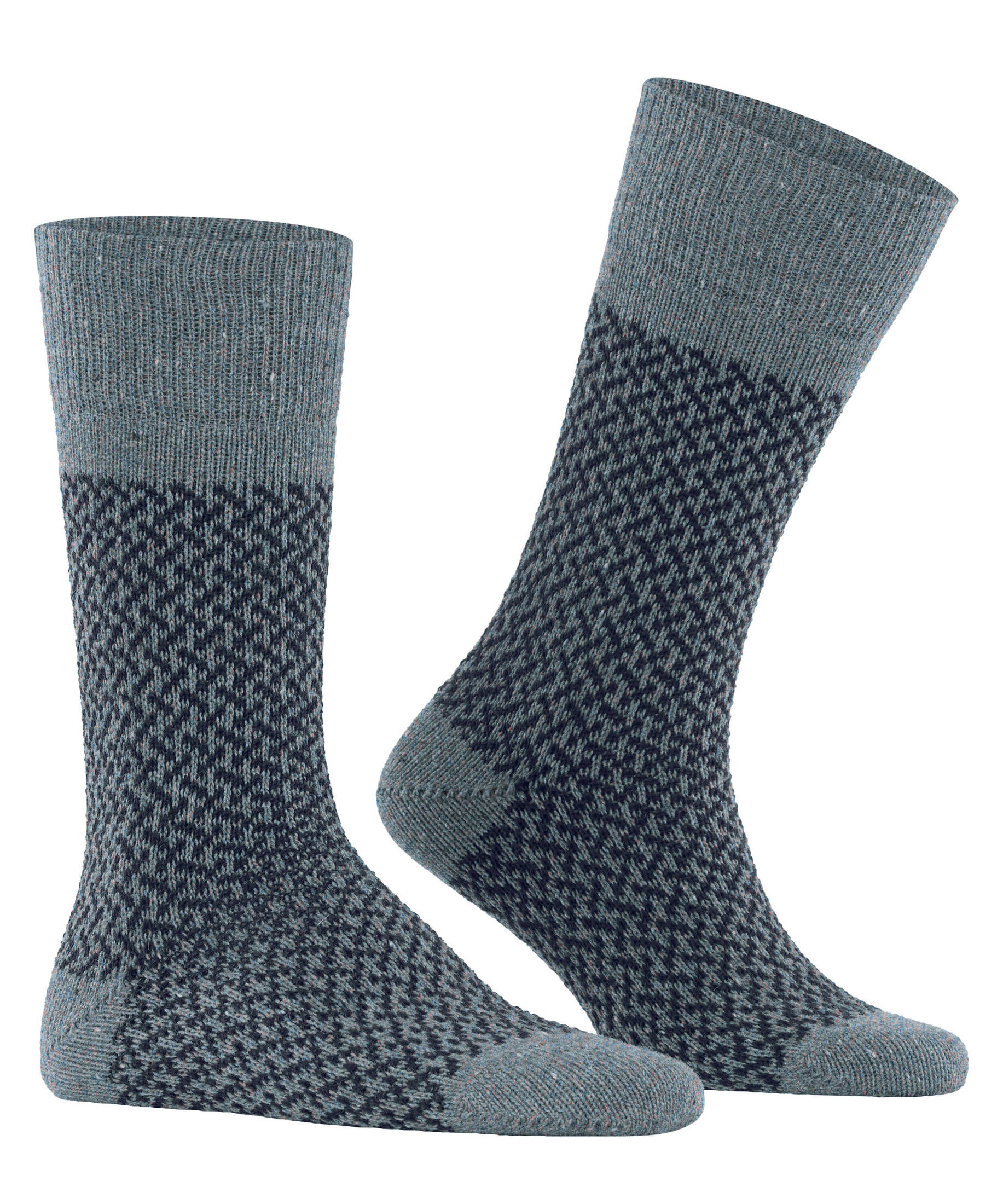 Calzini ESPRIT Uomo In Morbida Lana E Cashmere, Con Fantasia A Trecce E Polsino A Costine.