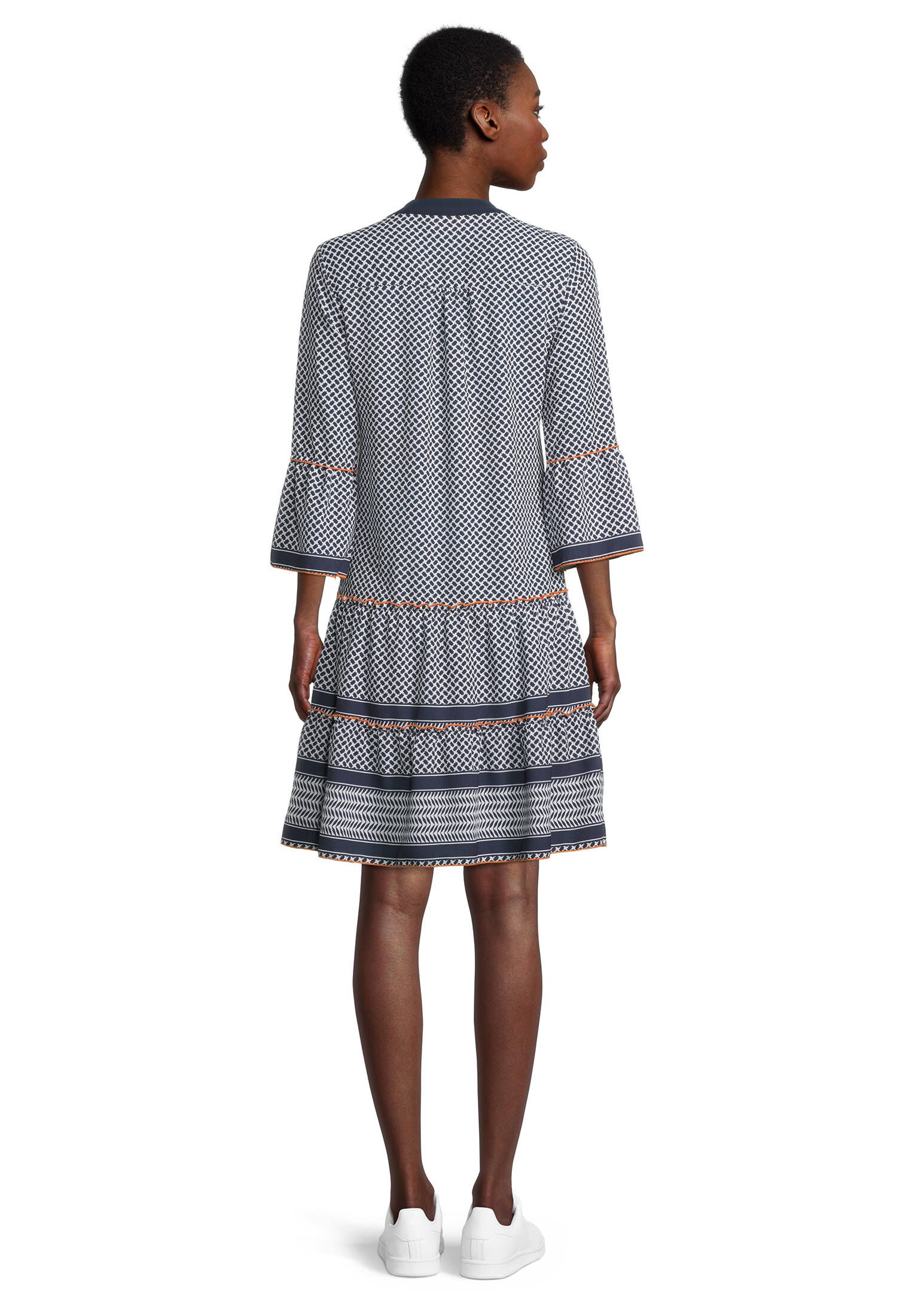 Cartoon Damen Kleid 3 4 Arm Kaufen Engelhorn 