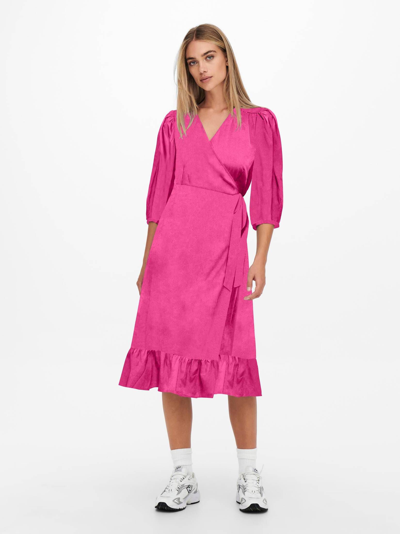 Only / Damen-Kleid / ONLMIRIAM LIFE L/S LAYERED DRESS PT