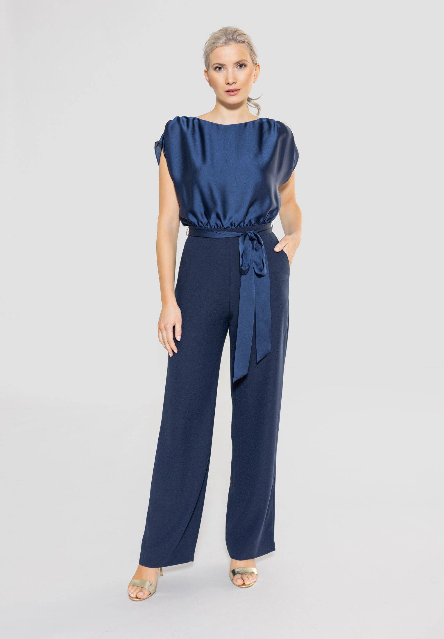Swing Damen Jumpsuit in Blau kaufen engelhorn