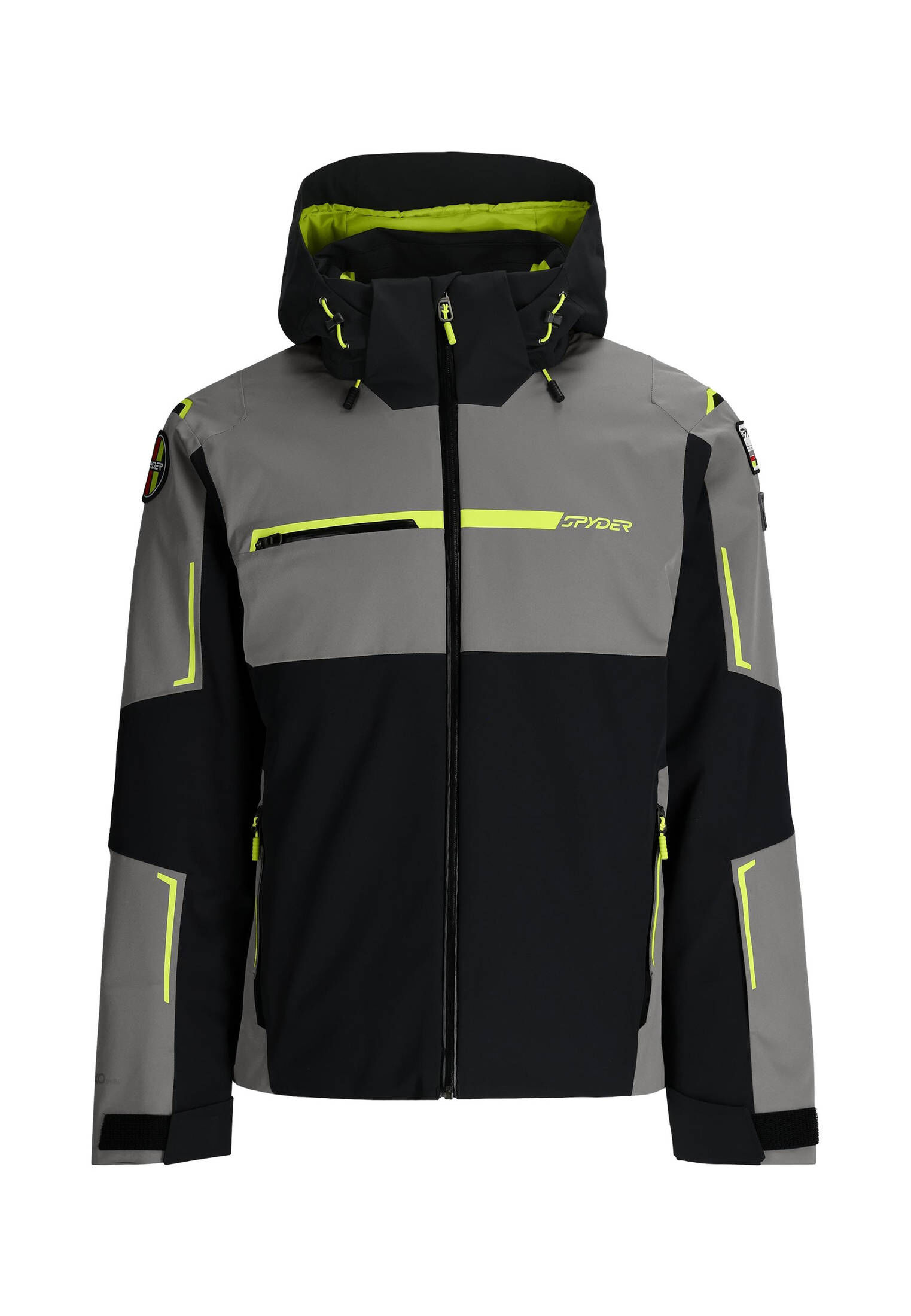 Spyder Skijacke Skijacke Herren Sale Schwarz Spyder Herren