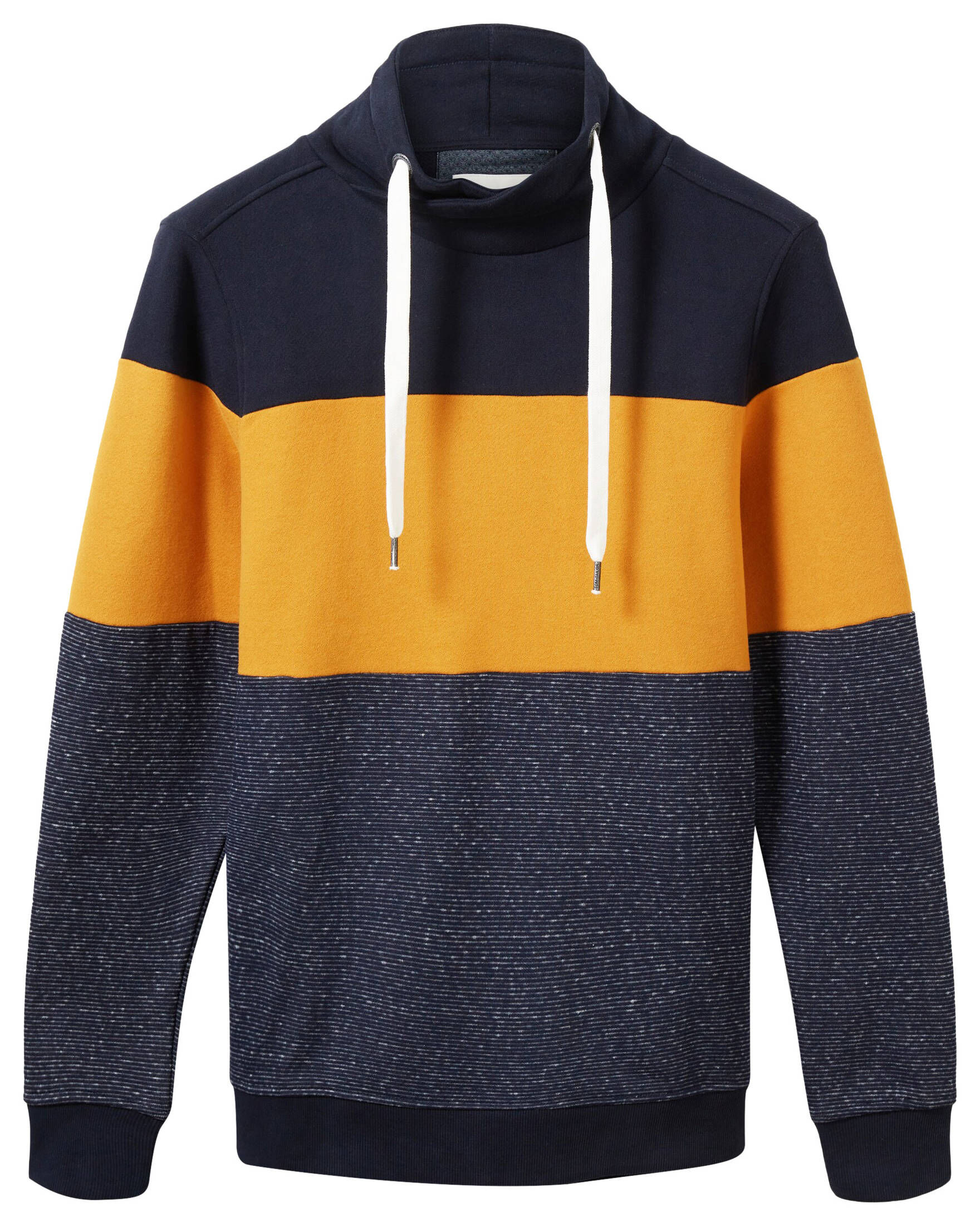 TOM TAILOR Herren Sweatshirt - Bequeme Sweatjacke Mit Stehkragen Für Herbst & Winter