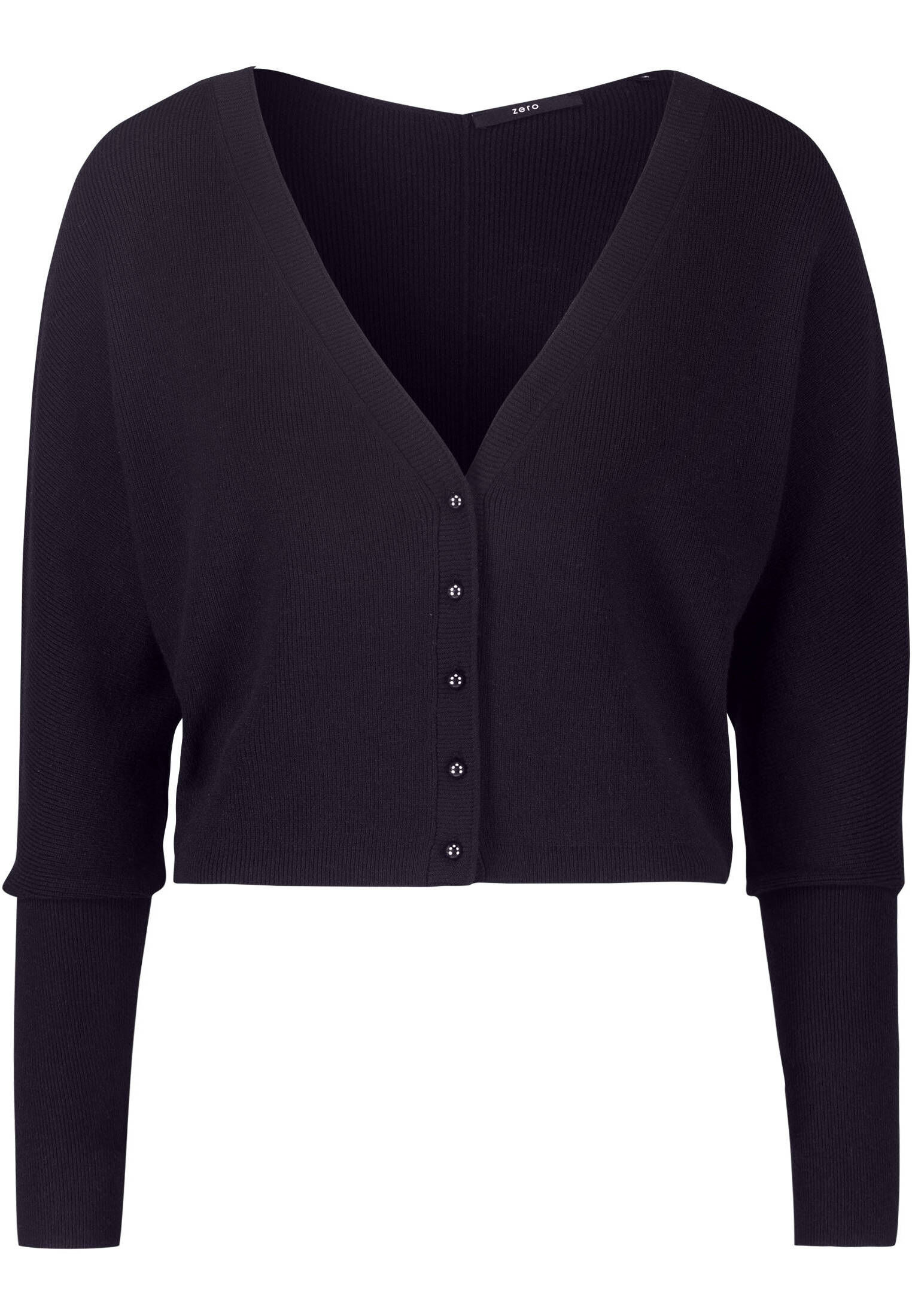 Damen Oversized-Strickjacke – Asymmetrische Knopfleiste