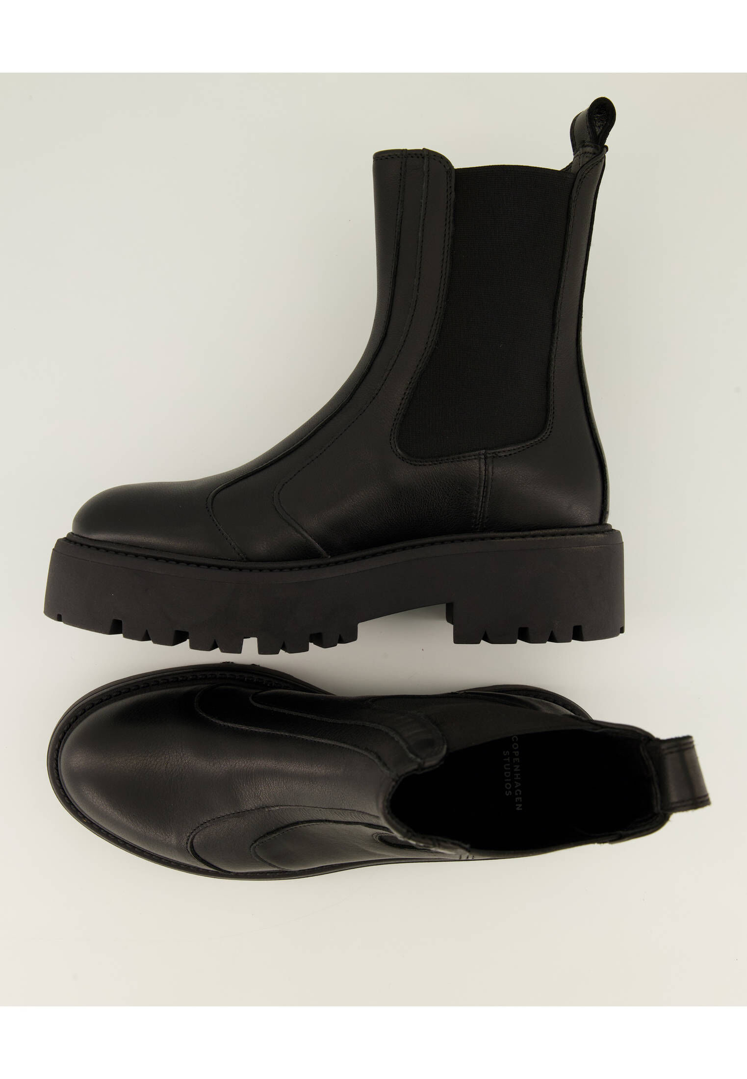 Copenhagen Damen Chelsea Boots Leder CPH715 in schwarz kaufen | engelhorn