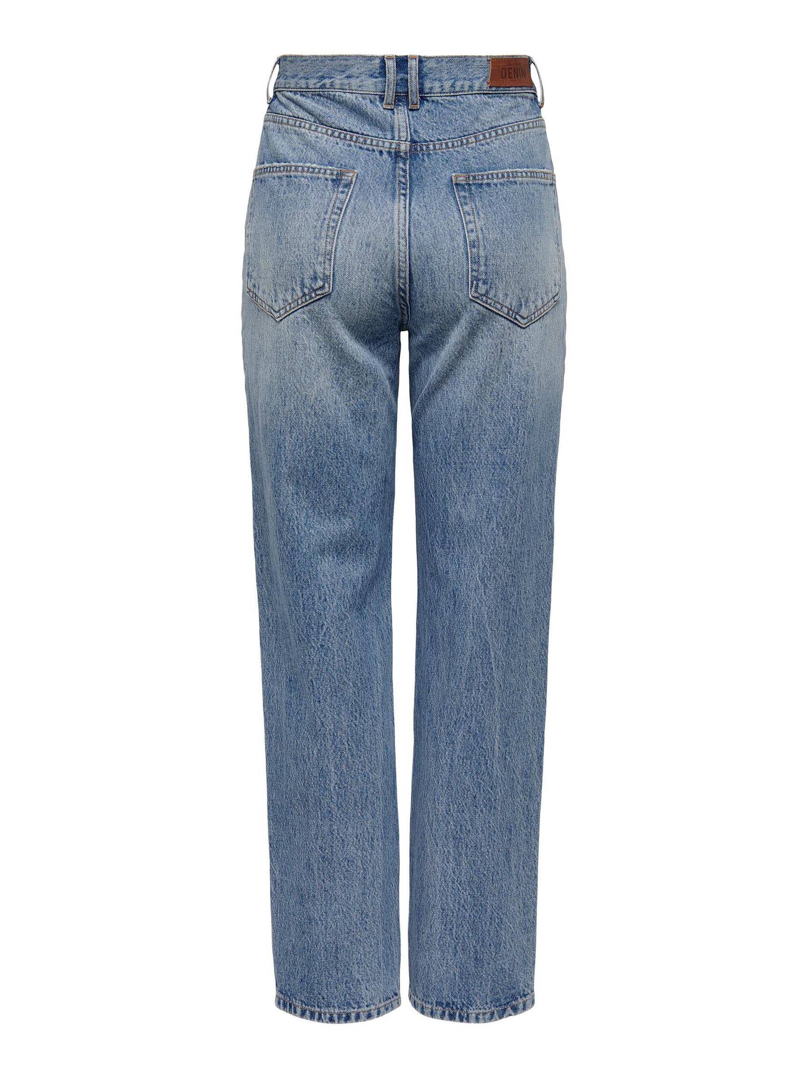ONLY Jeans Donna 15245444 - Bootcut - Vita Media - 92% Cotone - Casual Streetwear - Foto 10