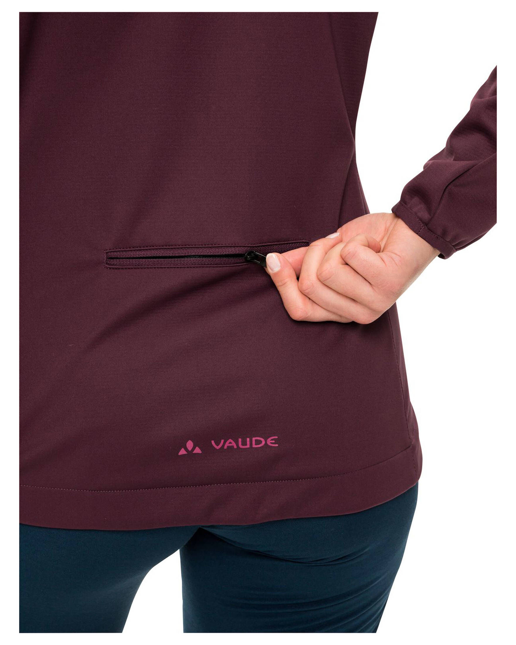 VAUDE Giacca Softshell Donna Matera – Antivento, Impermeabile, Traspirante, In Poliestere Riciclato, Per Escursionismo E Ciclismo