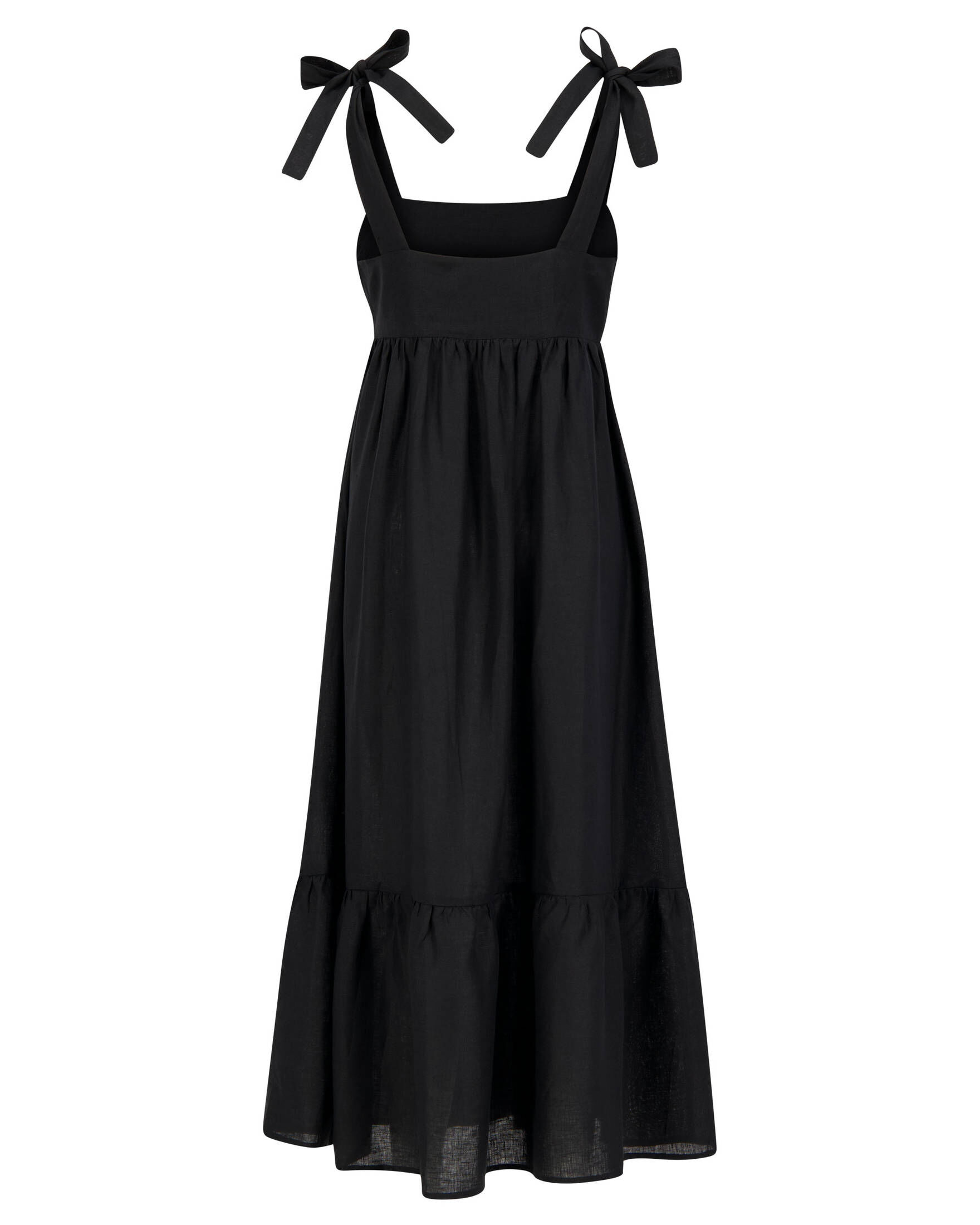 Linen Latzkleid Damen - Leichtes Leinenkleid Mit Verstellbaren Trägern & Taschen Für Den Sommer